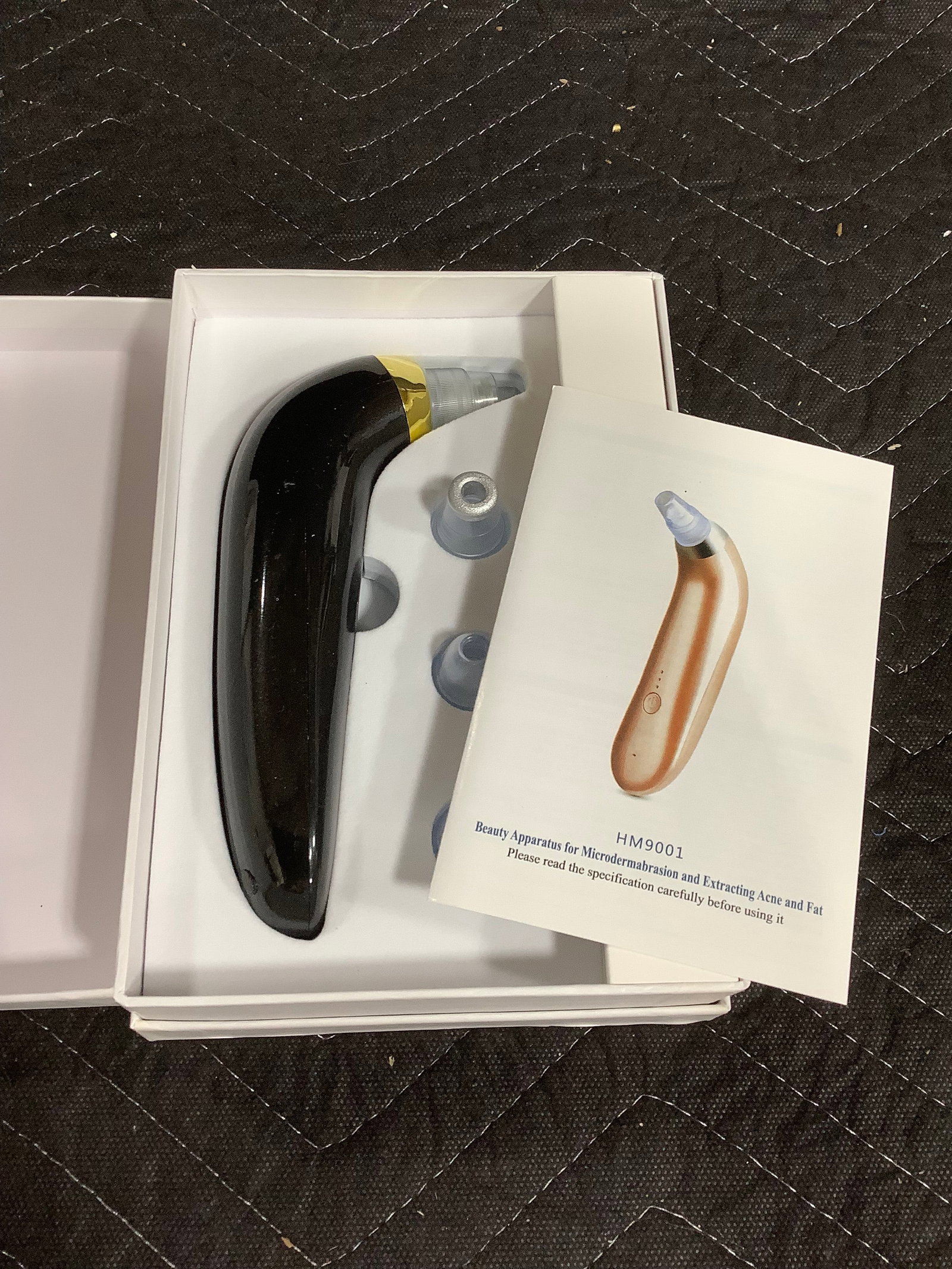 Beauty Apparatus for microdermabrasion extracting acne and fat (1 of 1)
