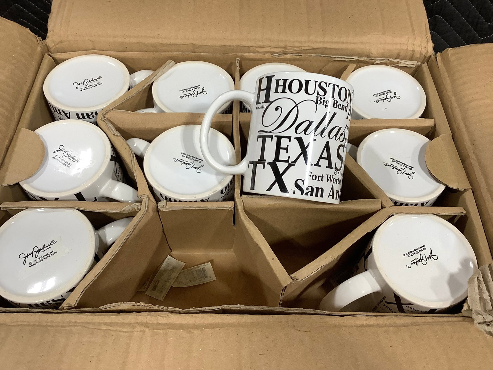 Jay Joshua ceramic mugs(36 total)