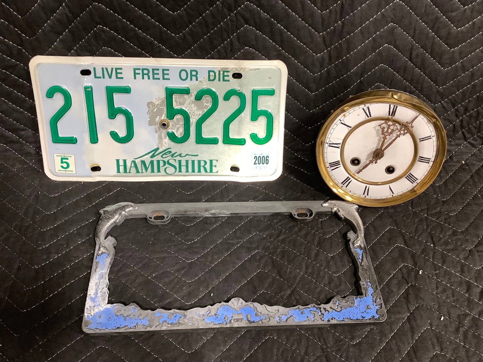 Vintage License Plate, License Plate Cover, and more (1 of 1)