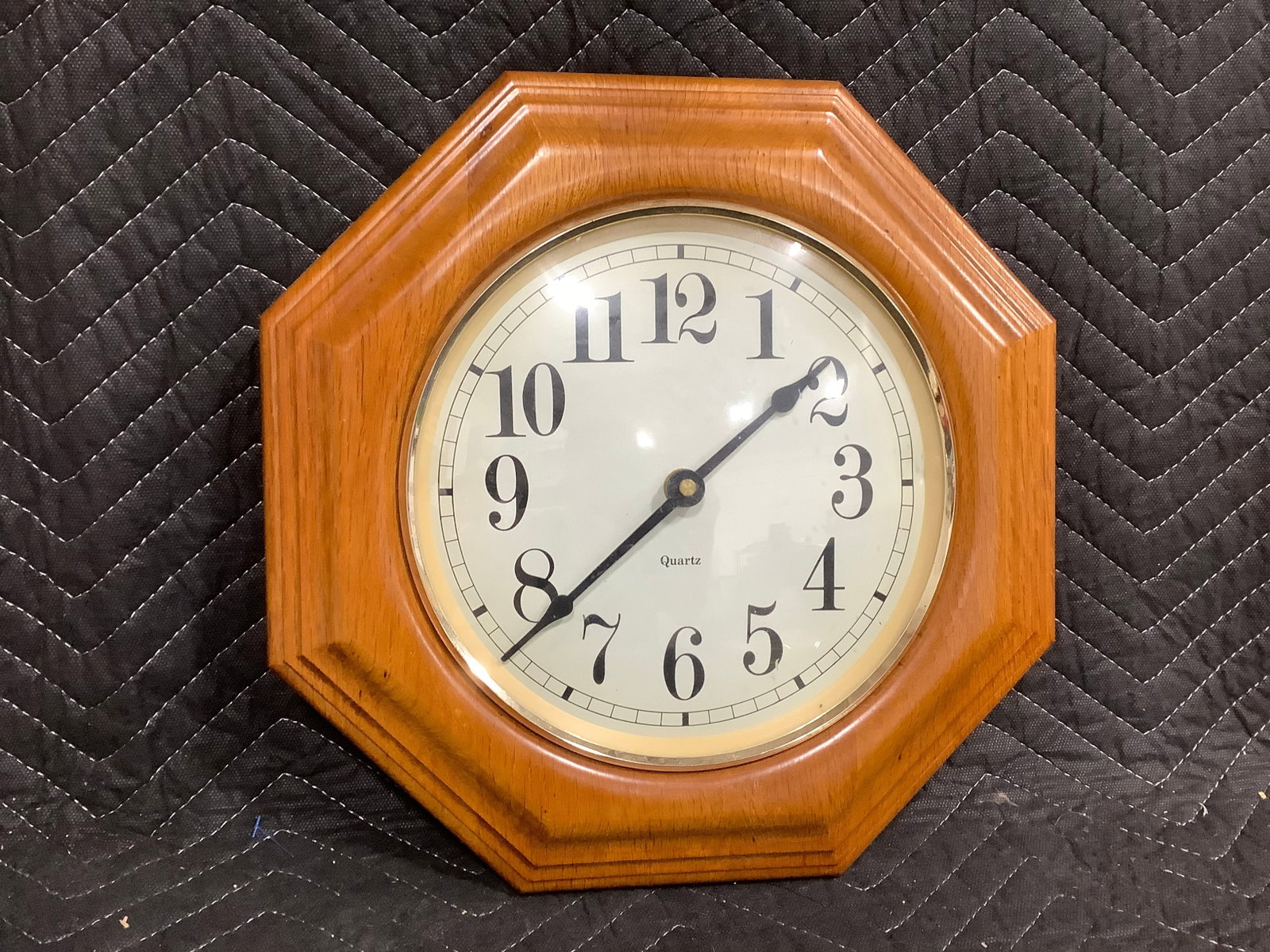 Wooden Quartz Clock (13.5inx13.5in) (1 of 1)