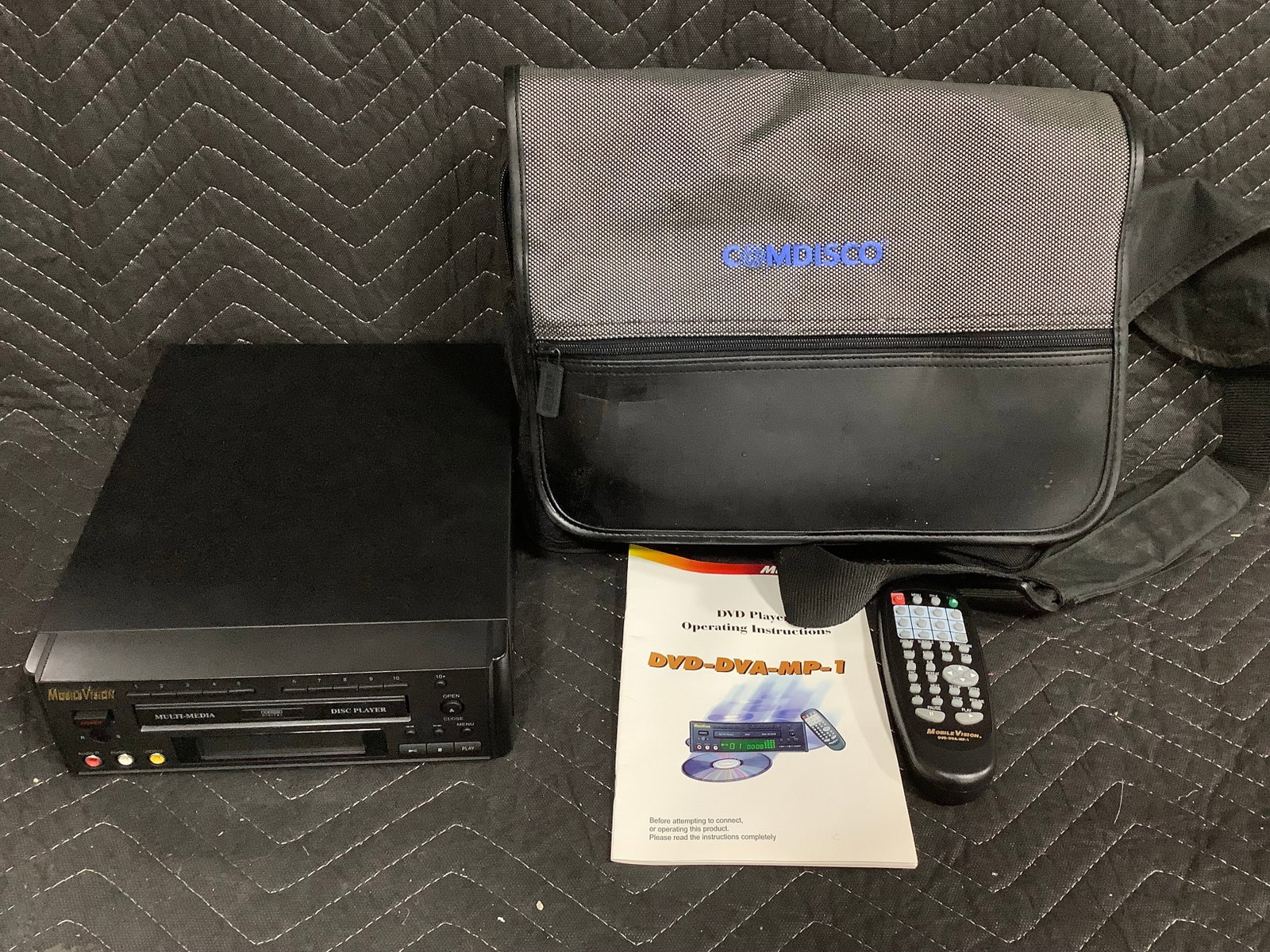 DVD Player with Case (1 of 1)
