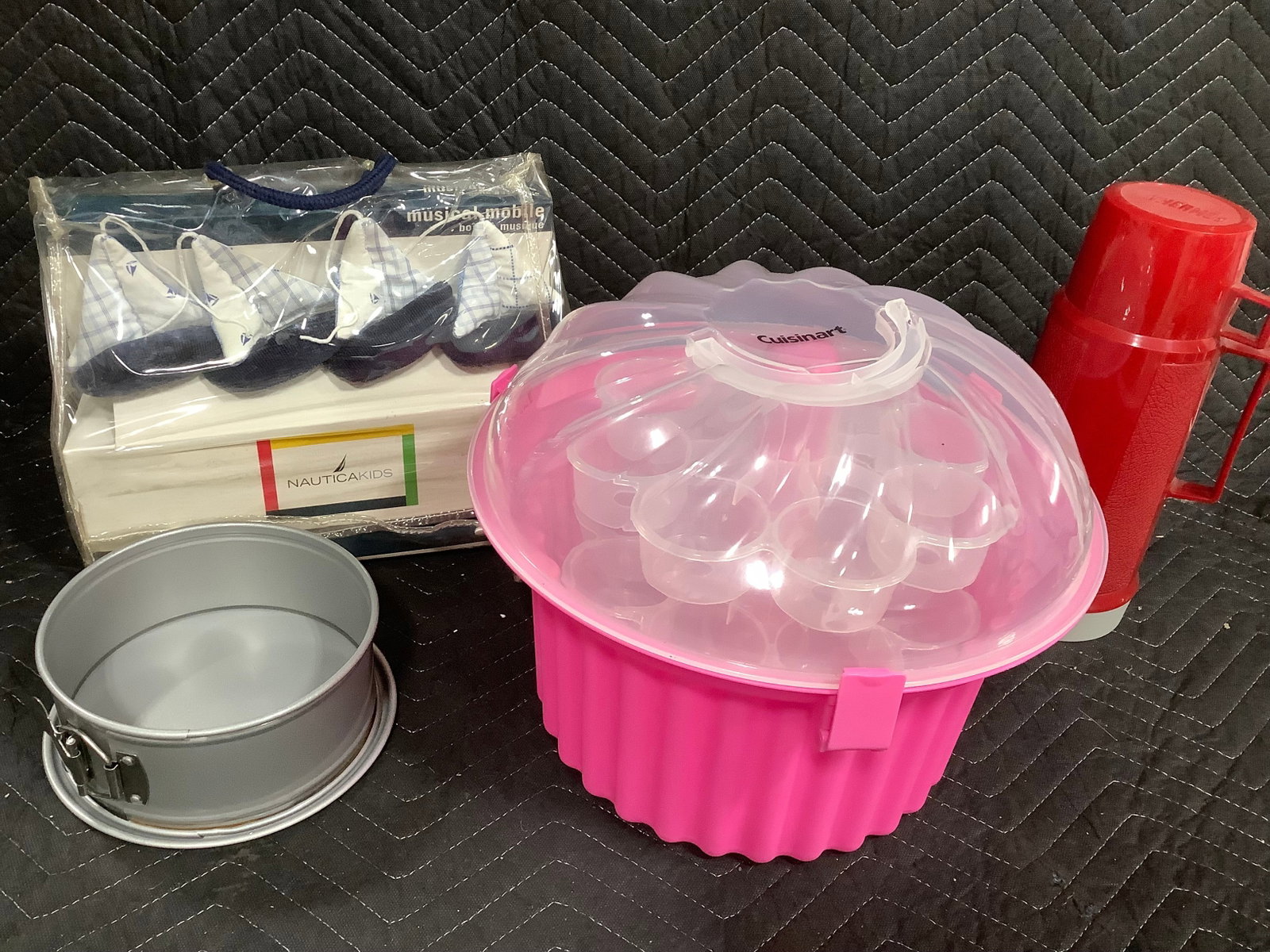 Cusinart Cupcake Holder, Nautica Kids Musical Mobile, and mroe: Cusinart Cupcake Holder, Nautica Kids Musical Mobile, and mroe
