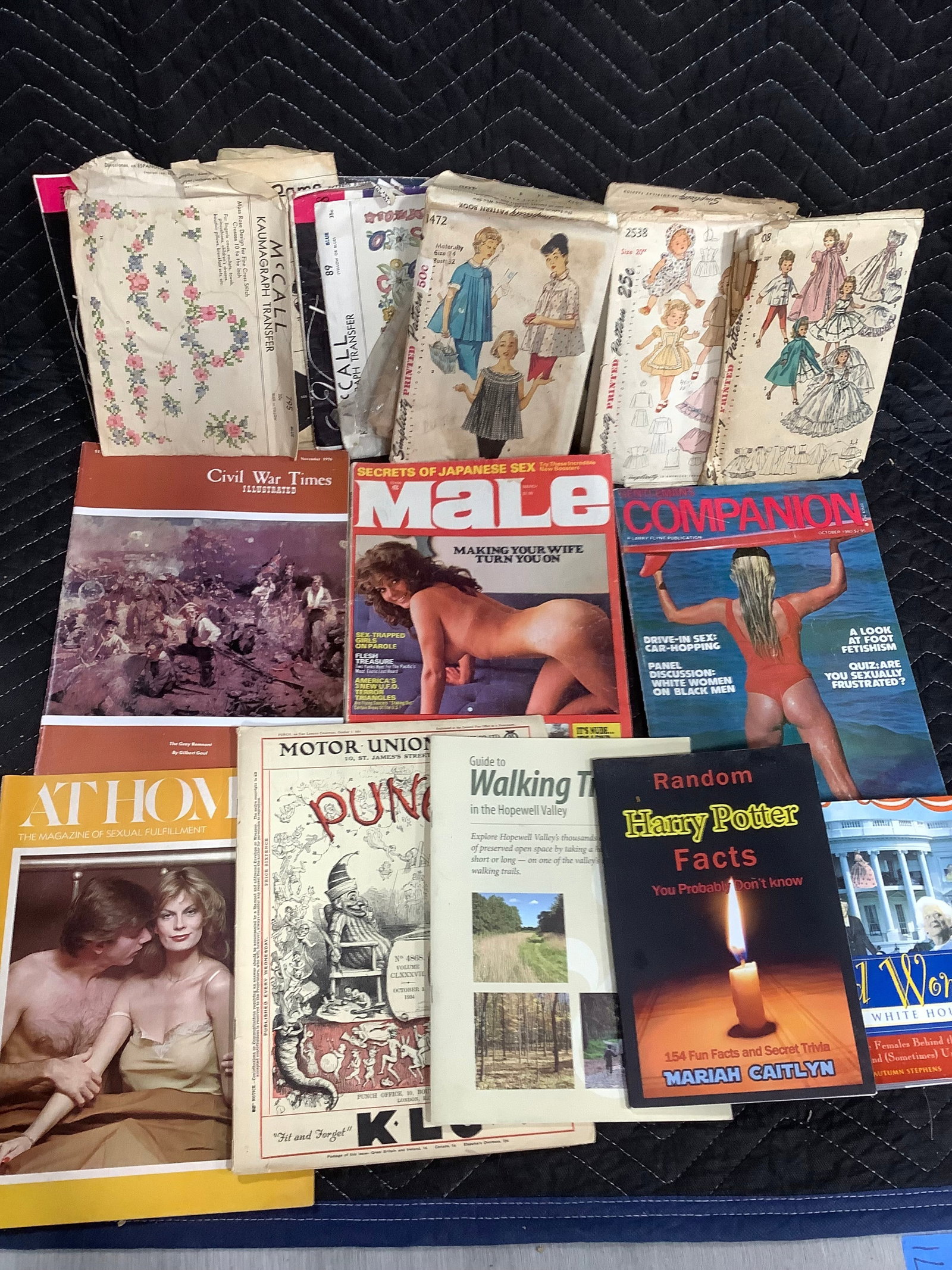 Vintage Magazines, and Fashion Patterns: Vintage Magazines, and Fashion Patterns