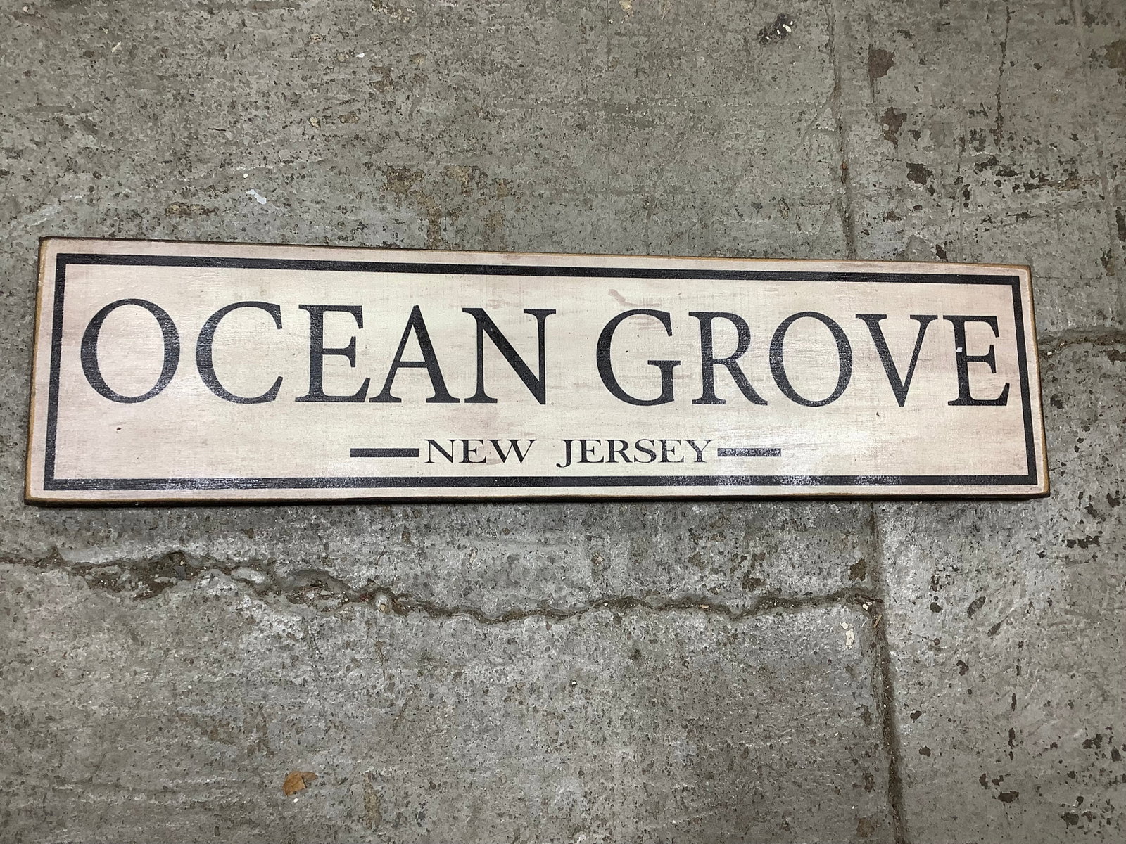 Ocean Grove NJ Wooden Wall Decor(6inx24in) (1 of 1)