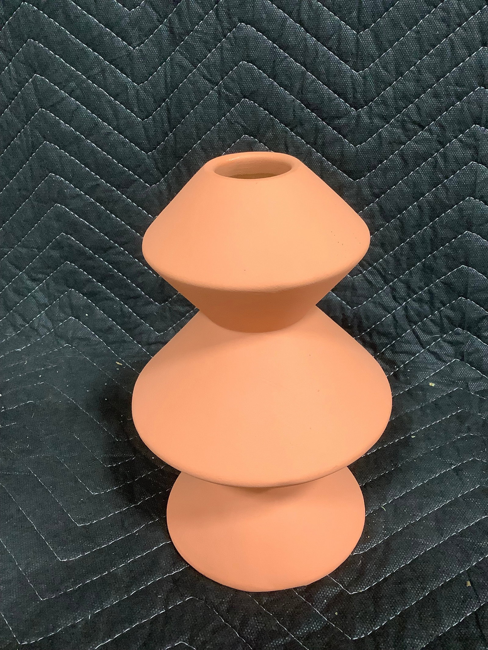 Terracotta vase(9in tall, CB2) (1 of 1)