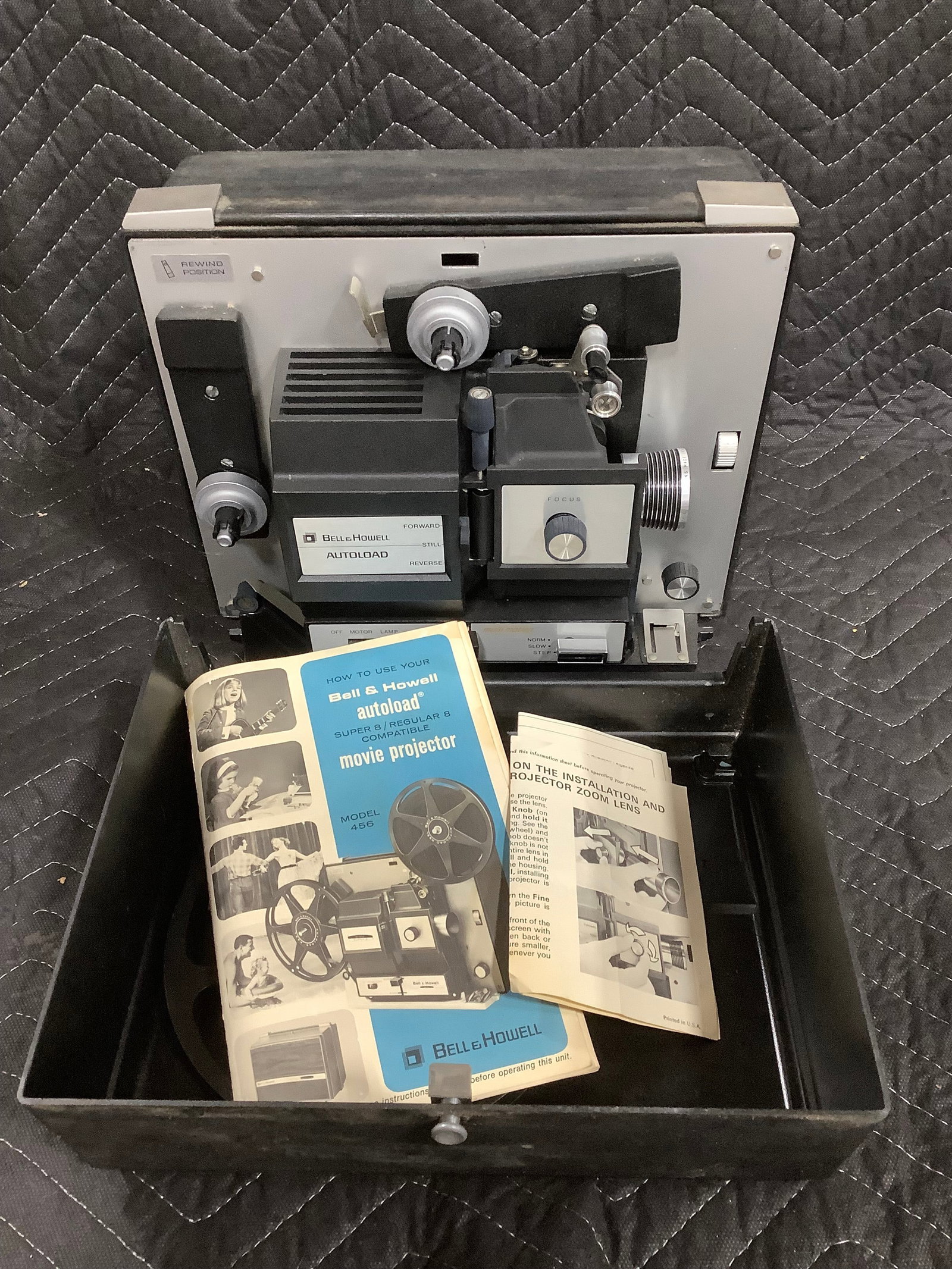 Bell & Howell autoload projector model 456 (1 of 1)