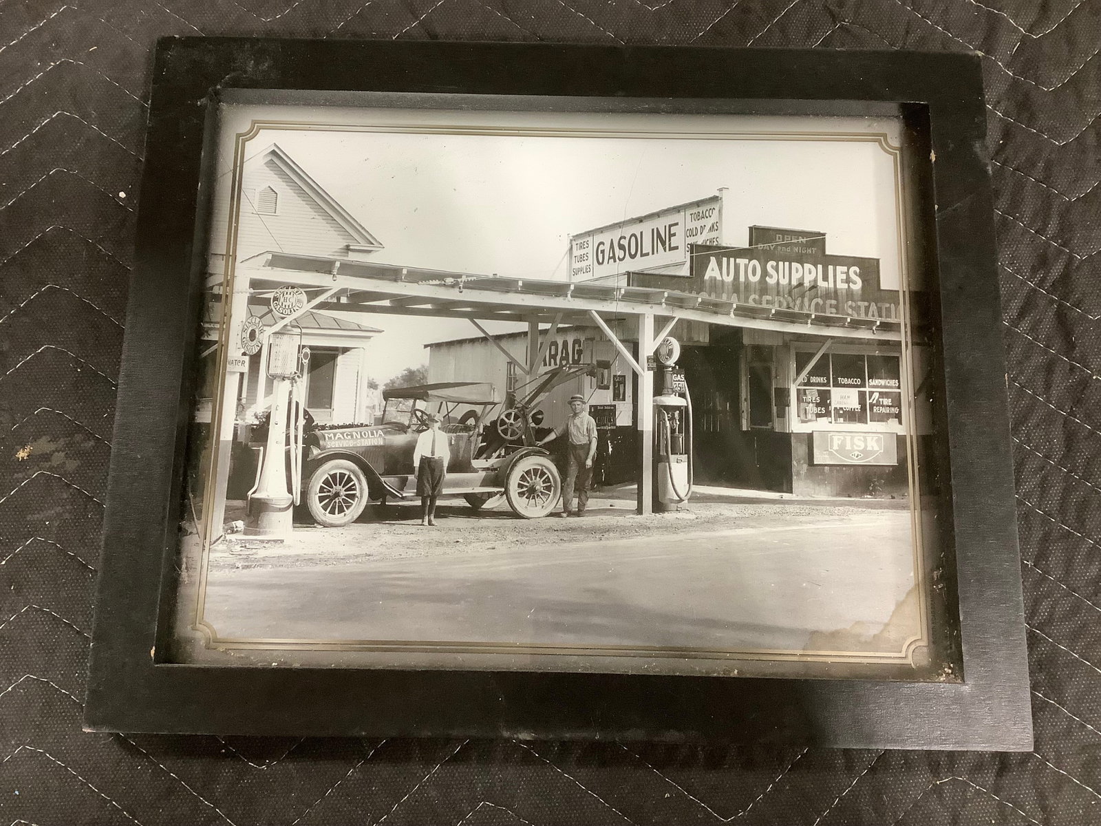 Framed black and white photographic print(10.5inx13in): Framed black and white photographic print(10.5inx13in)