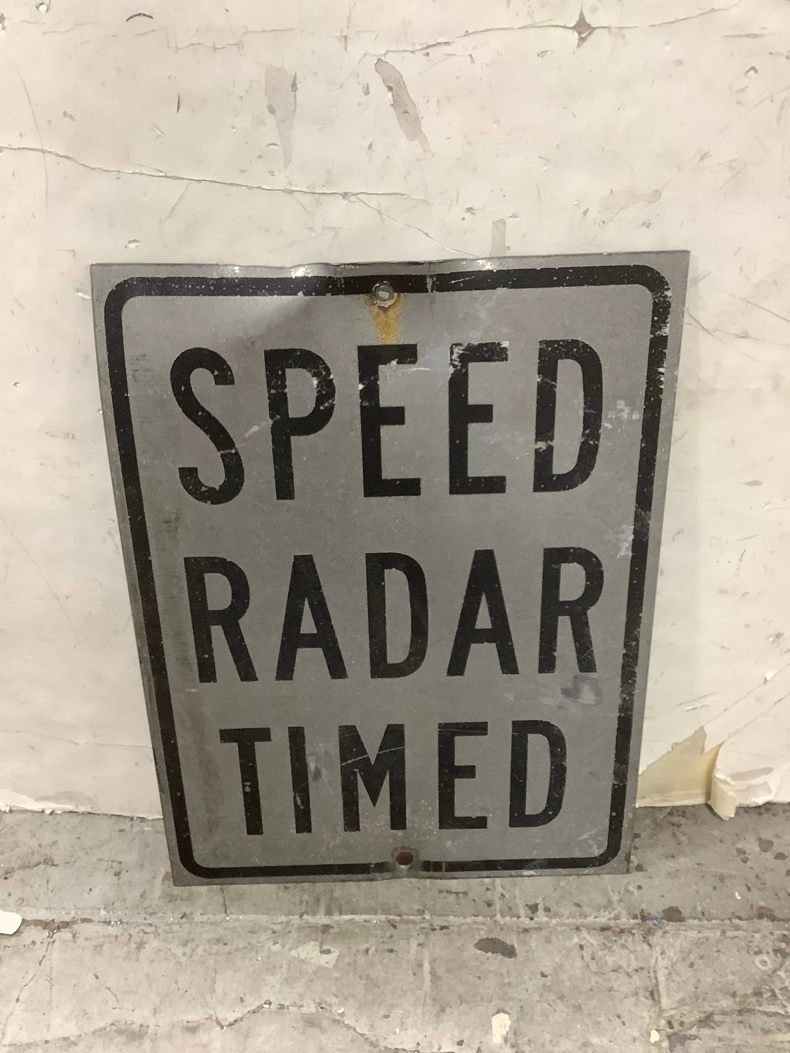 Speed Radar timed sign(18inx24in) (1 of 1)