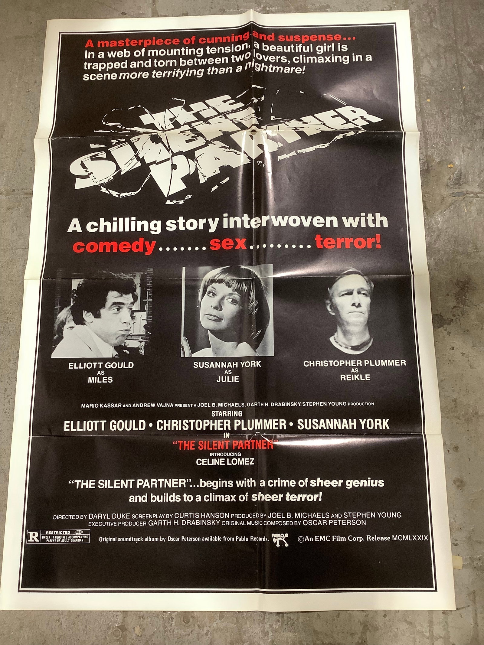 The Silent Partner poster(27inx40.5in): The Silent Partner poster(27inx40.5in)