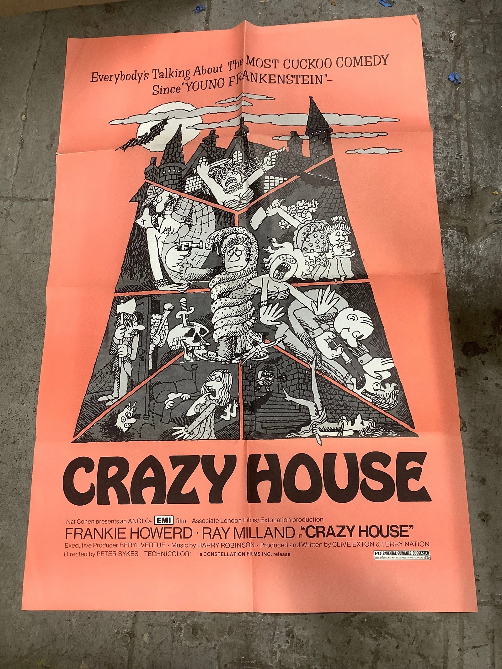 Crazy House poster(27inx40.5in): Crazy House poster(27inx40.5in)