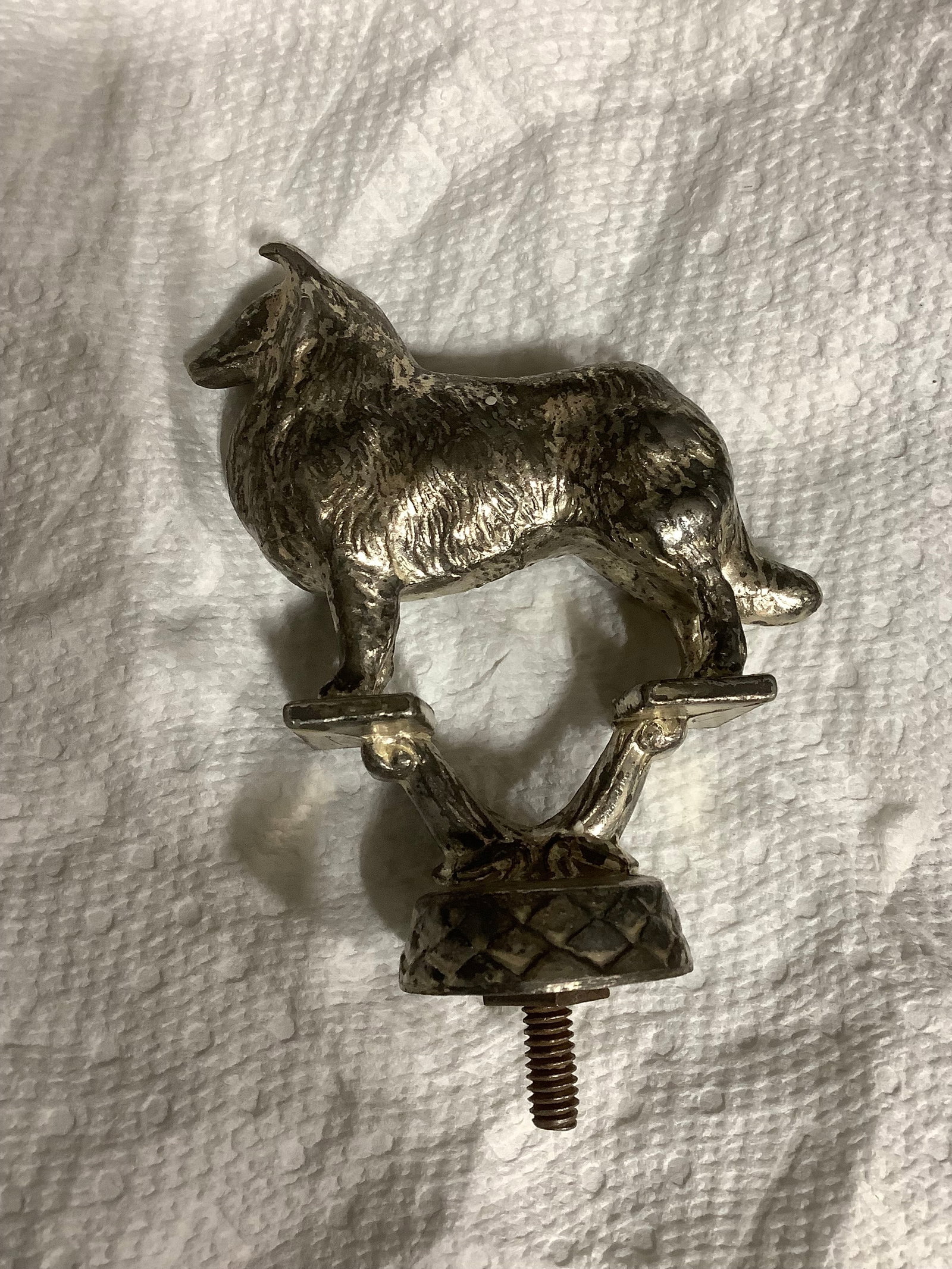 Collie Dog keg tap handle (1 of 1)
