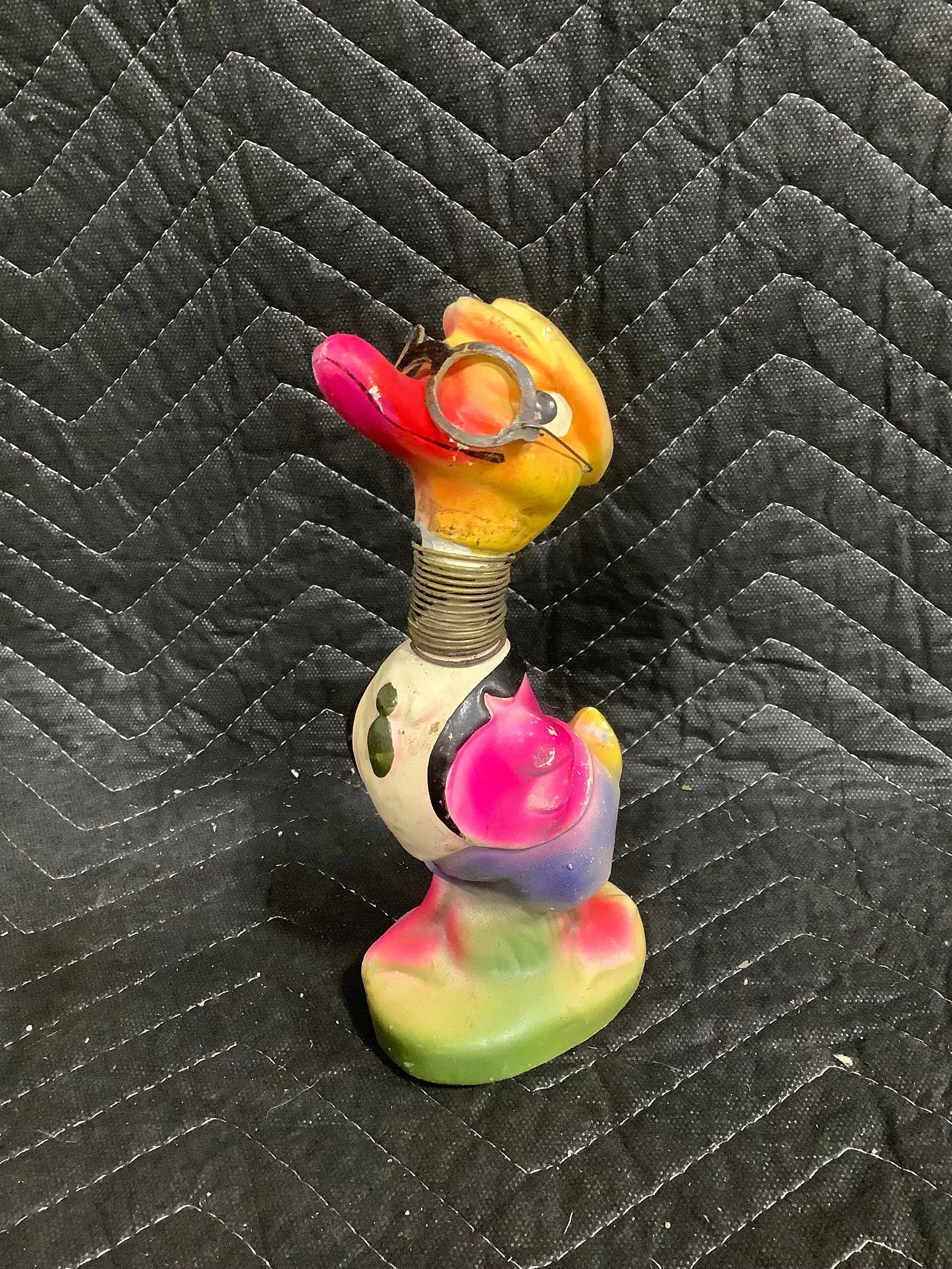 Vintage Easter decor bobble statue(8.5in tall) (1 of 1)