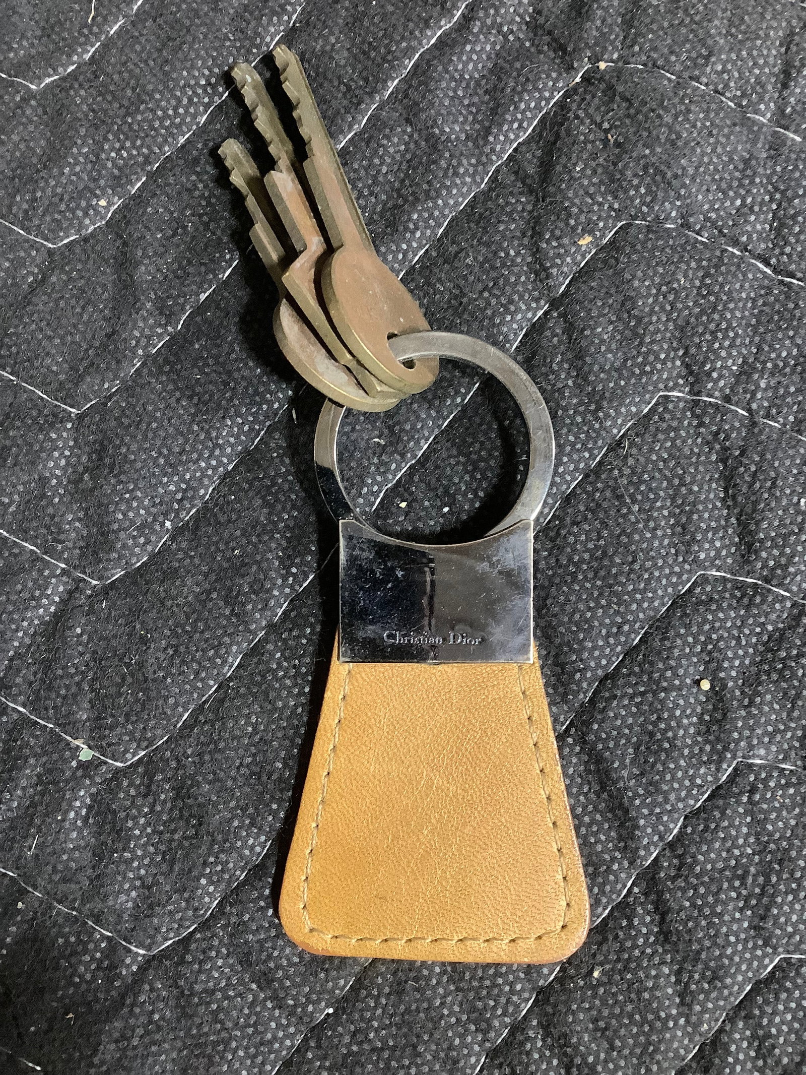 Vintage Christian Dior key ring holder: Vintage Christian Dior key ring holder