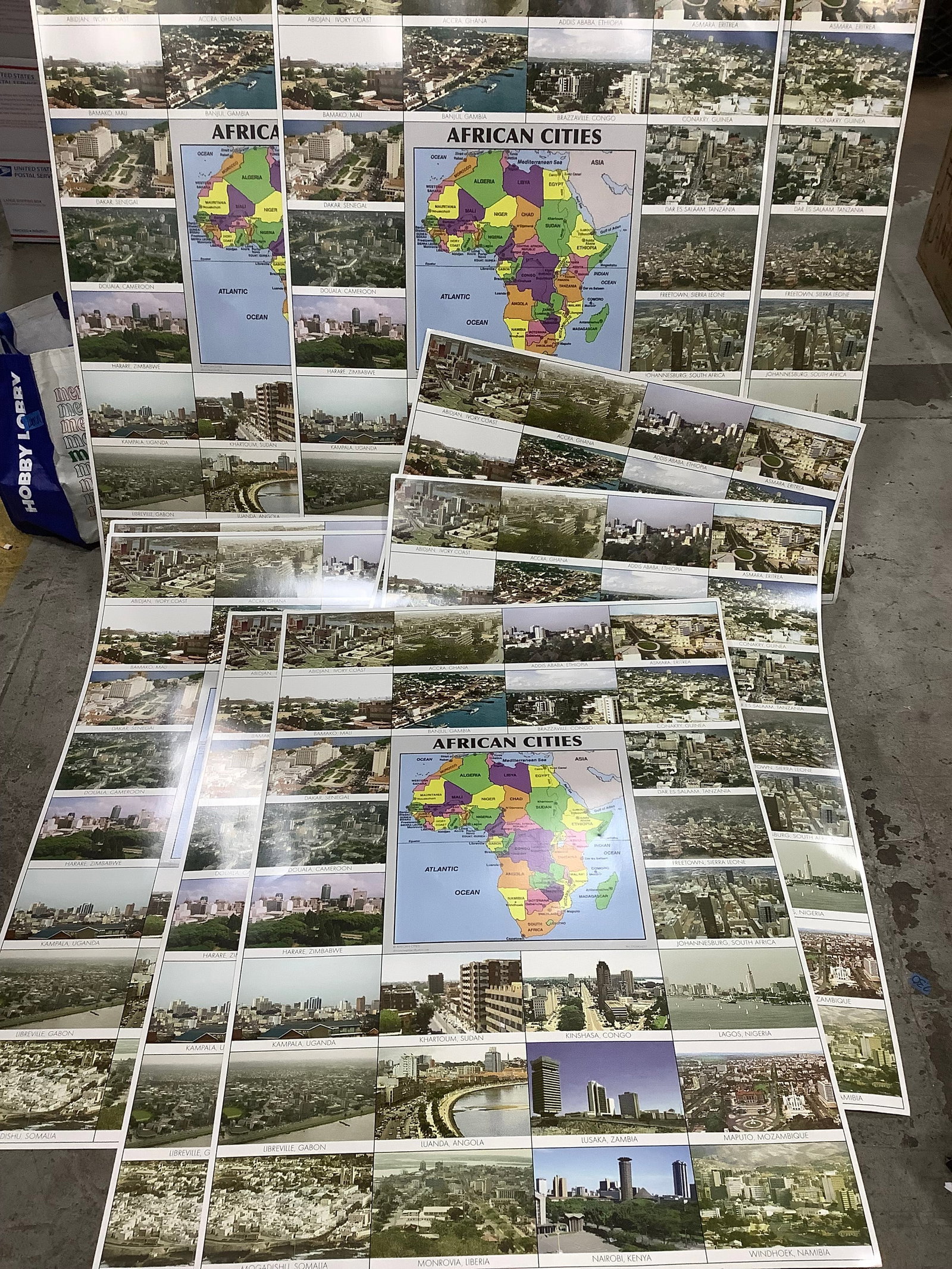 African Cities posters(26.5inx36.5in) (1 of 1)