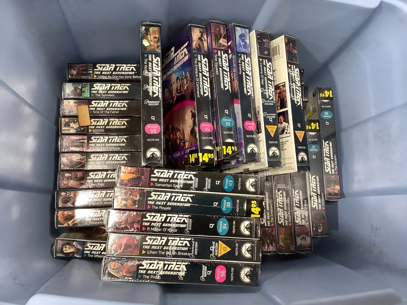 Various Star Trek VHS Tapes (1 of 1)