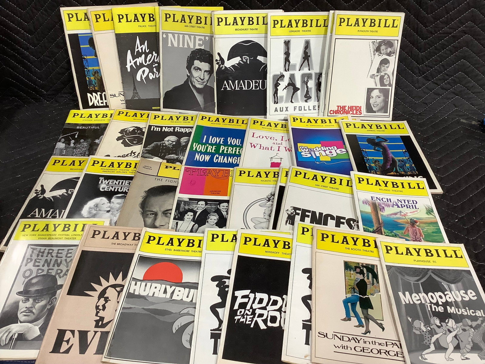 Various Playbills (1 of 1)