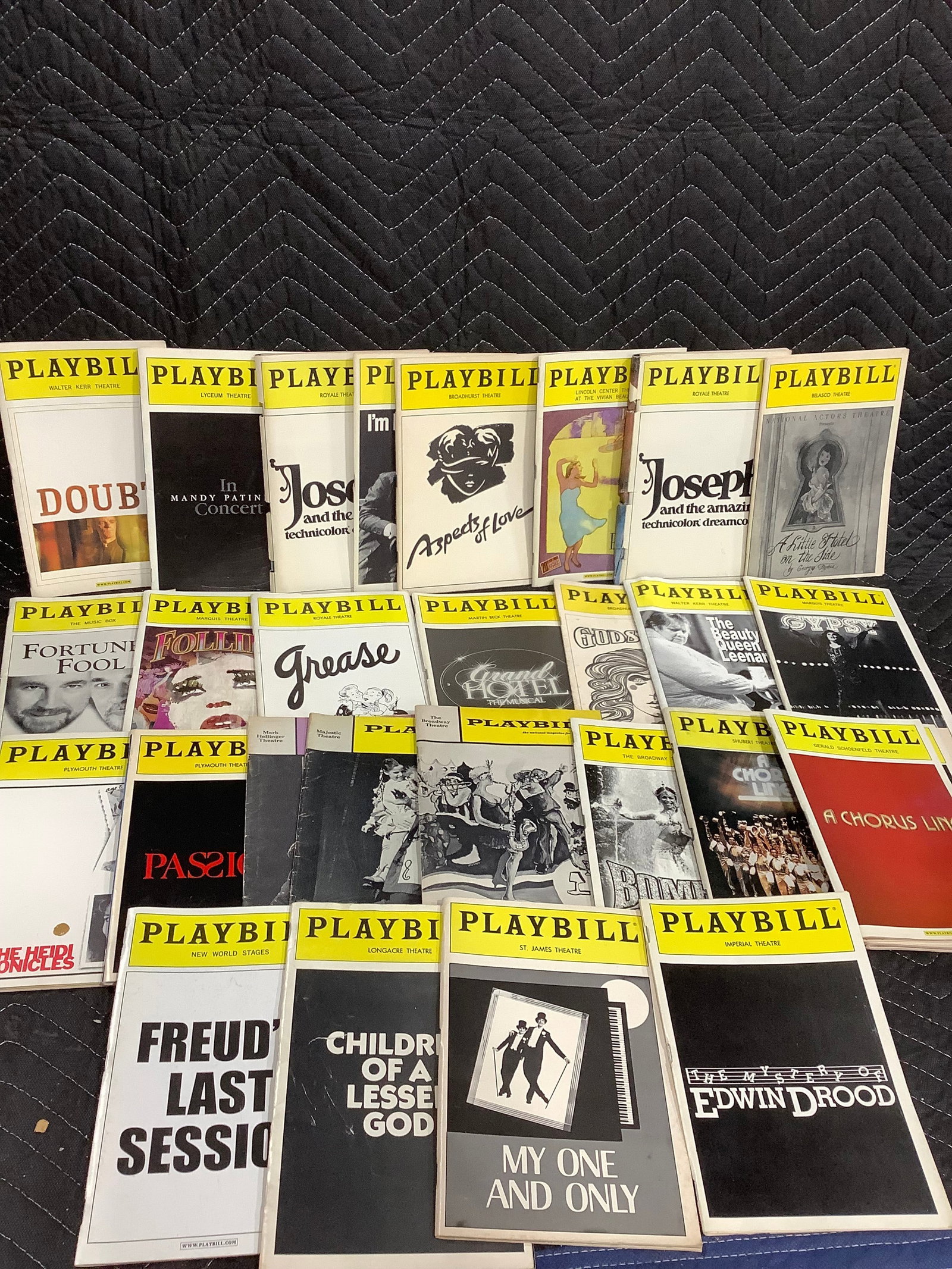 Various Playbills (1 of 1)