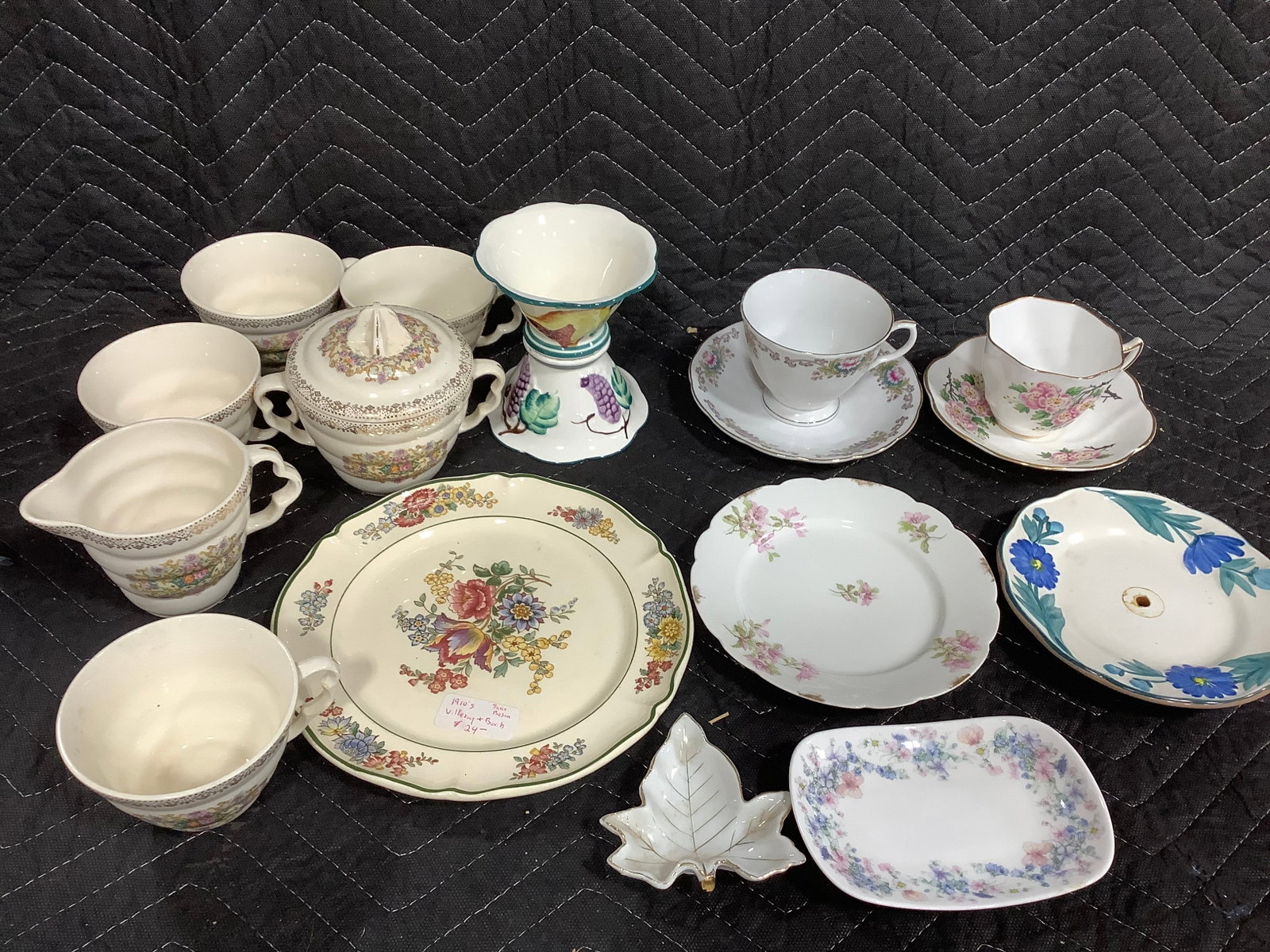 Various Ceramic Demitasse, and Sugar/Creamer Set (1 of 1)