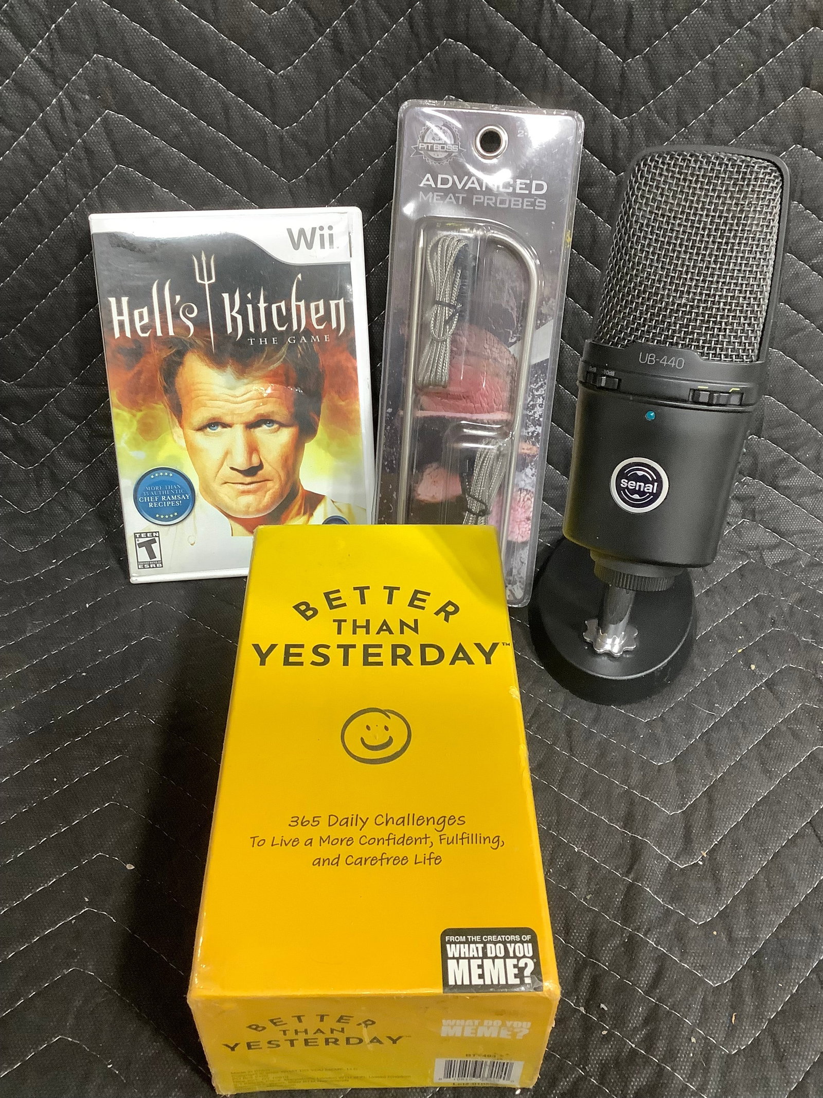 Hells Kitchen Wii game, Better than Yesterday game*sealed*, and more (1 of 1)