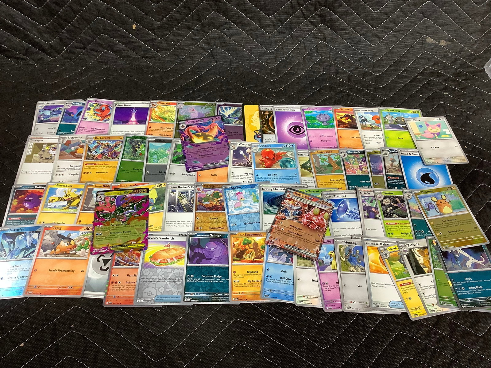 Various Pokemon cards: Various Pokemon cards