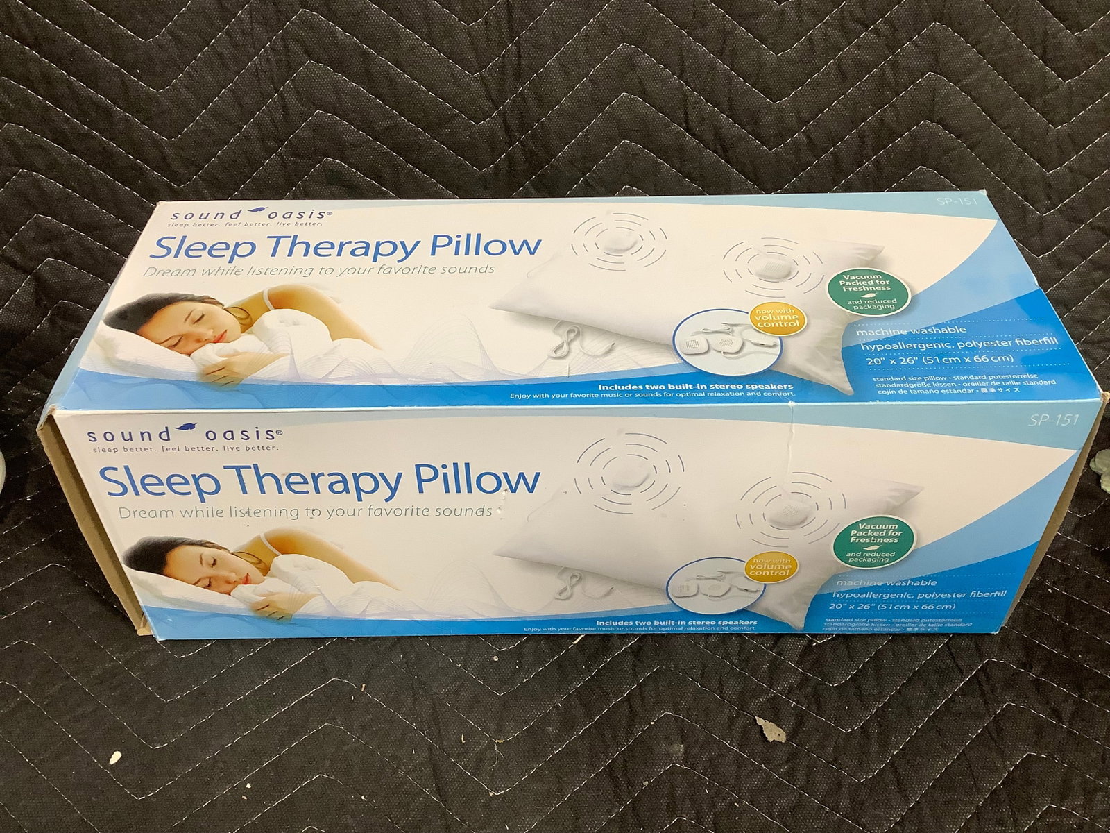 Sound Oasis Sleep Therapy Pillow: Sound Oasis Sleep Therapy Pillow