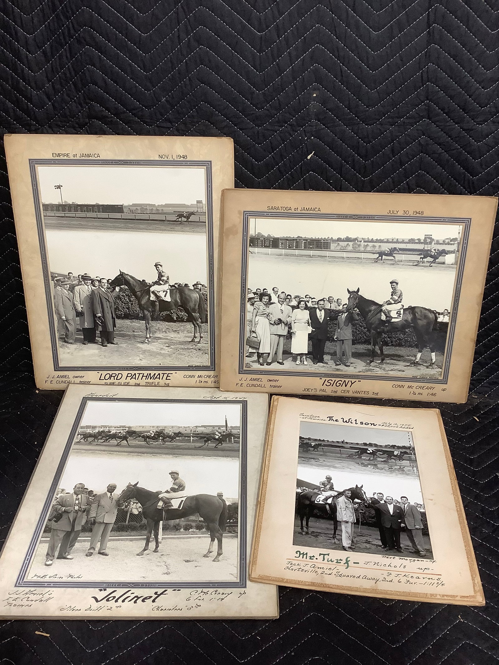 Vintage horse racing prints(largest 14inx17in): Vintage horse racing prints(largest 14inx17in)