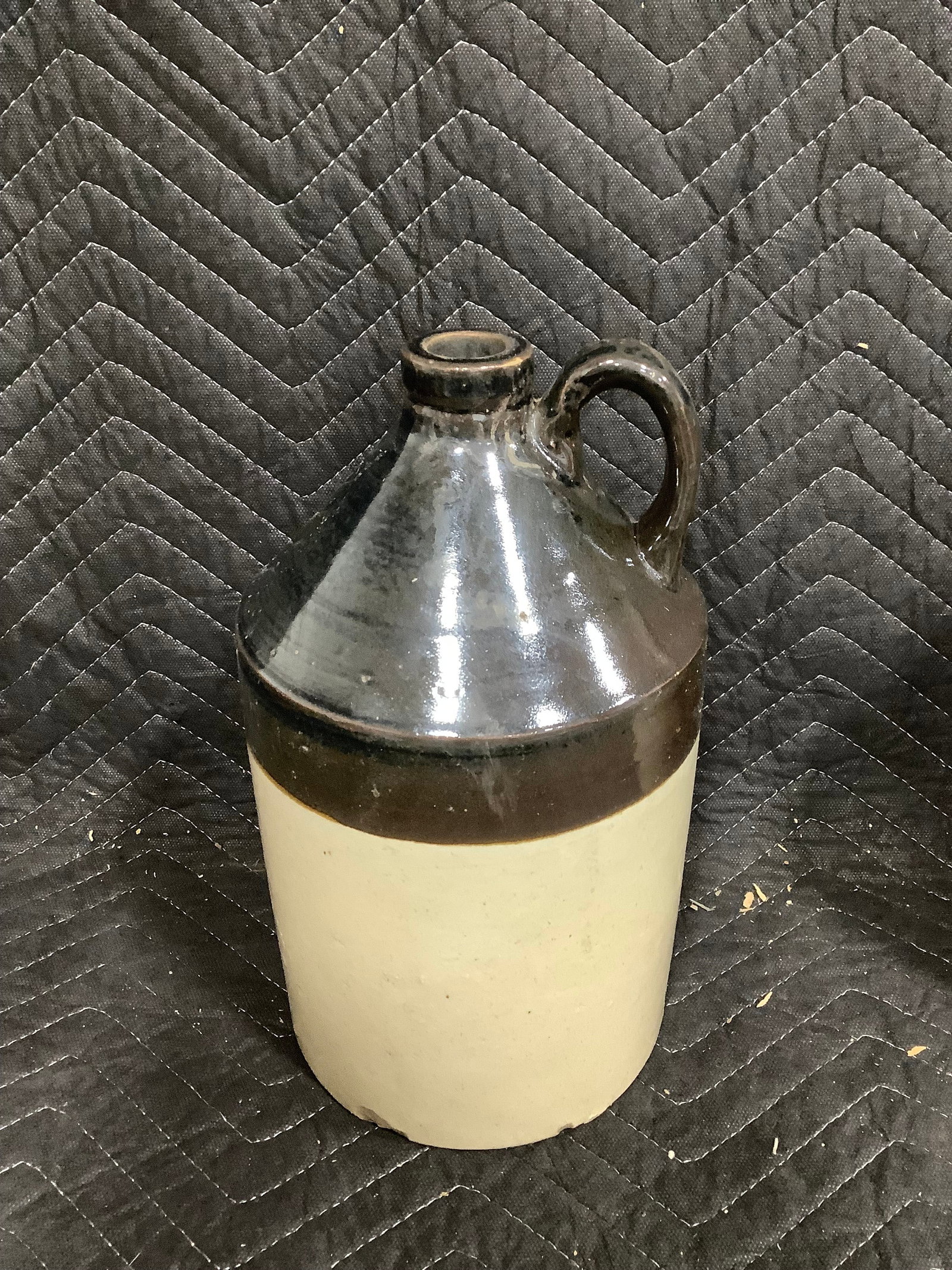 Two tone stoneware jug(11.5in tall) (1 of 1)