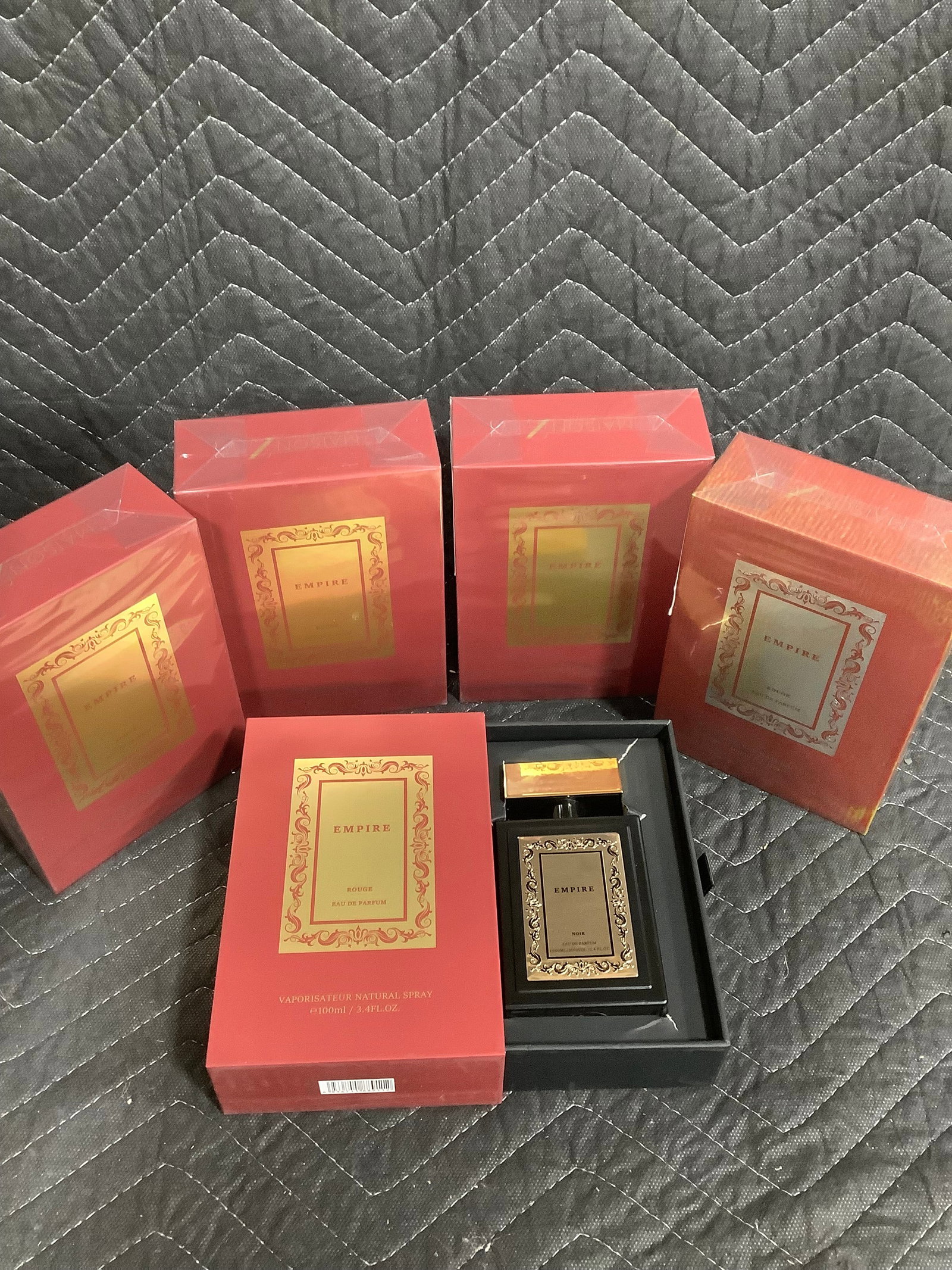 Empire rouge eau de parfum*sealed, 3.4fl.oz. each*: Empire rouge eau de parfum*sealed, 3.4fl.oz. each*