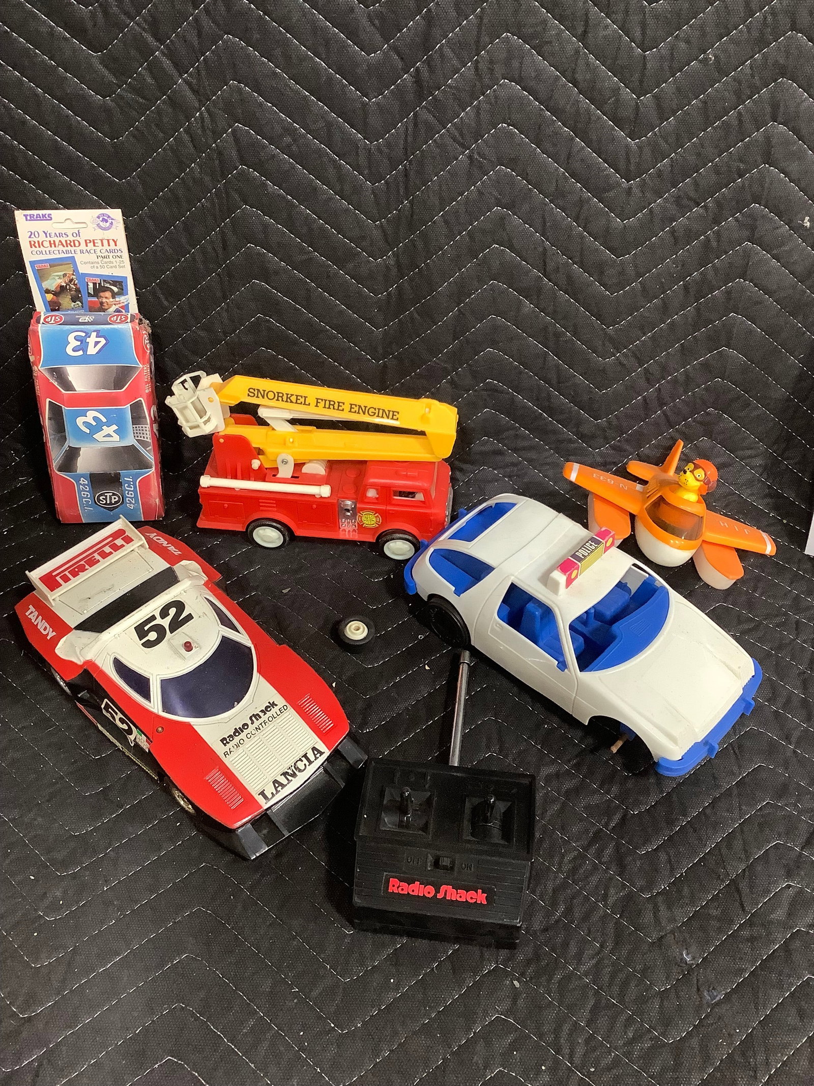 Richard Petty collectible race cards and childrens toys(mostly cars): Richard Petty collectible race cards and childrens toys(mostly cars)