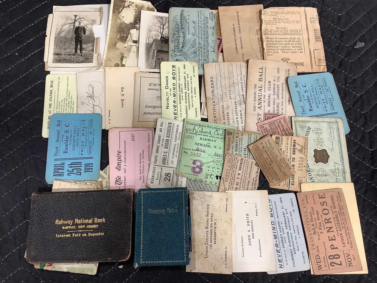 Vintage photographs, tickets, and more (1 of 1)