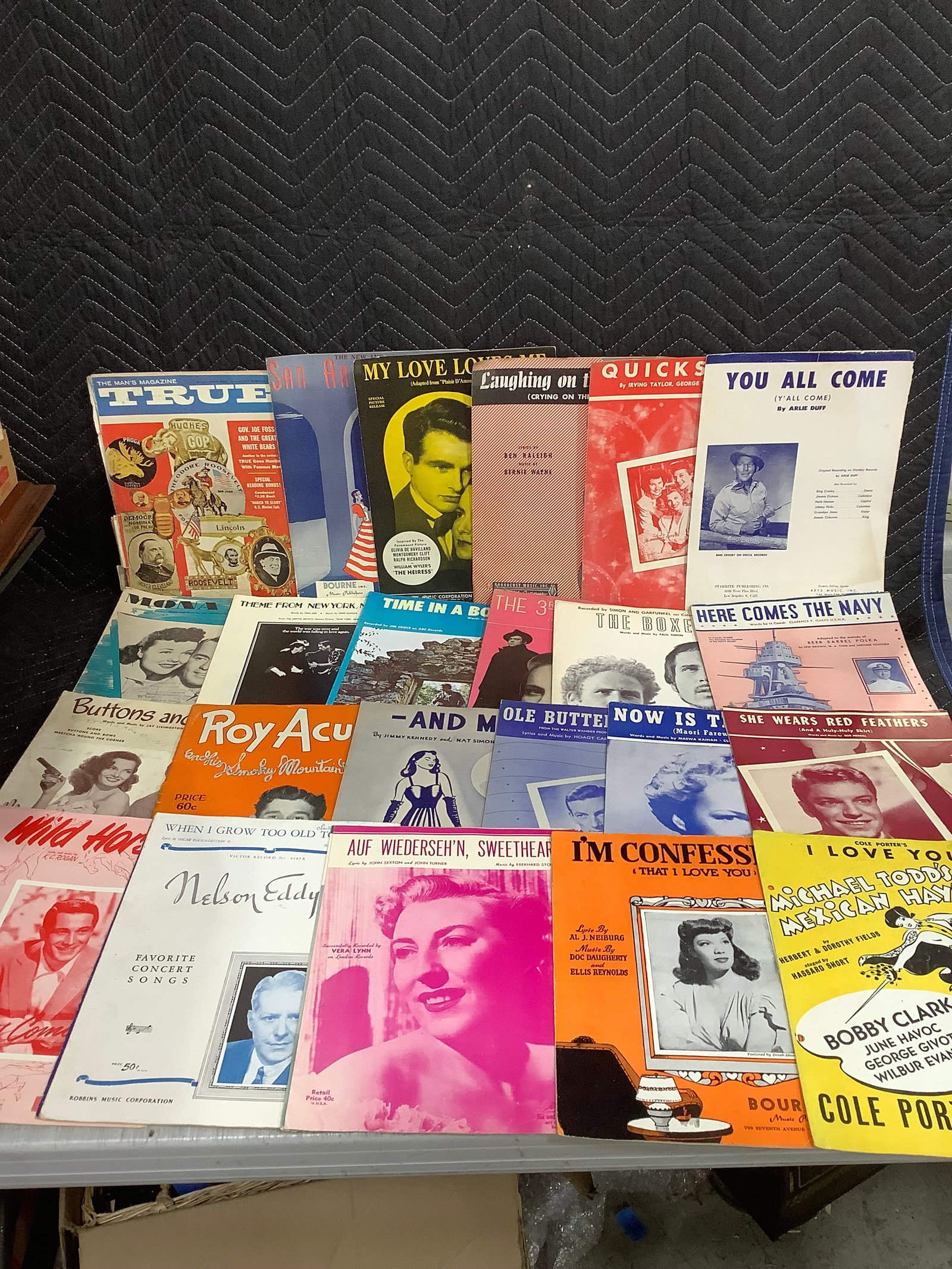 Vintage songbooks (1 of 1)
