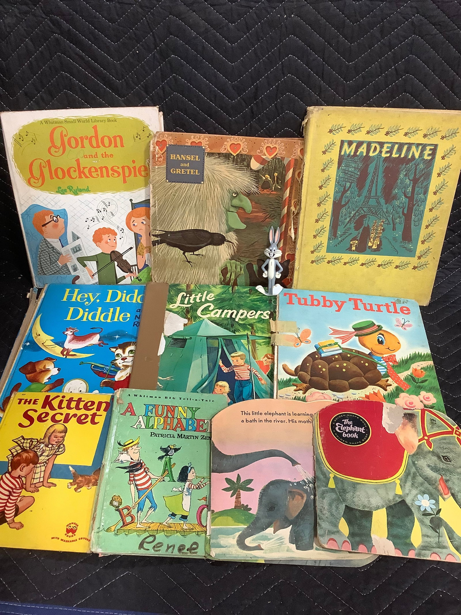 Vintage childrens books(very worn condition) (1 of 1)