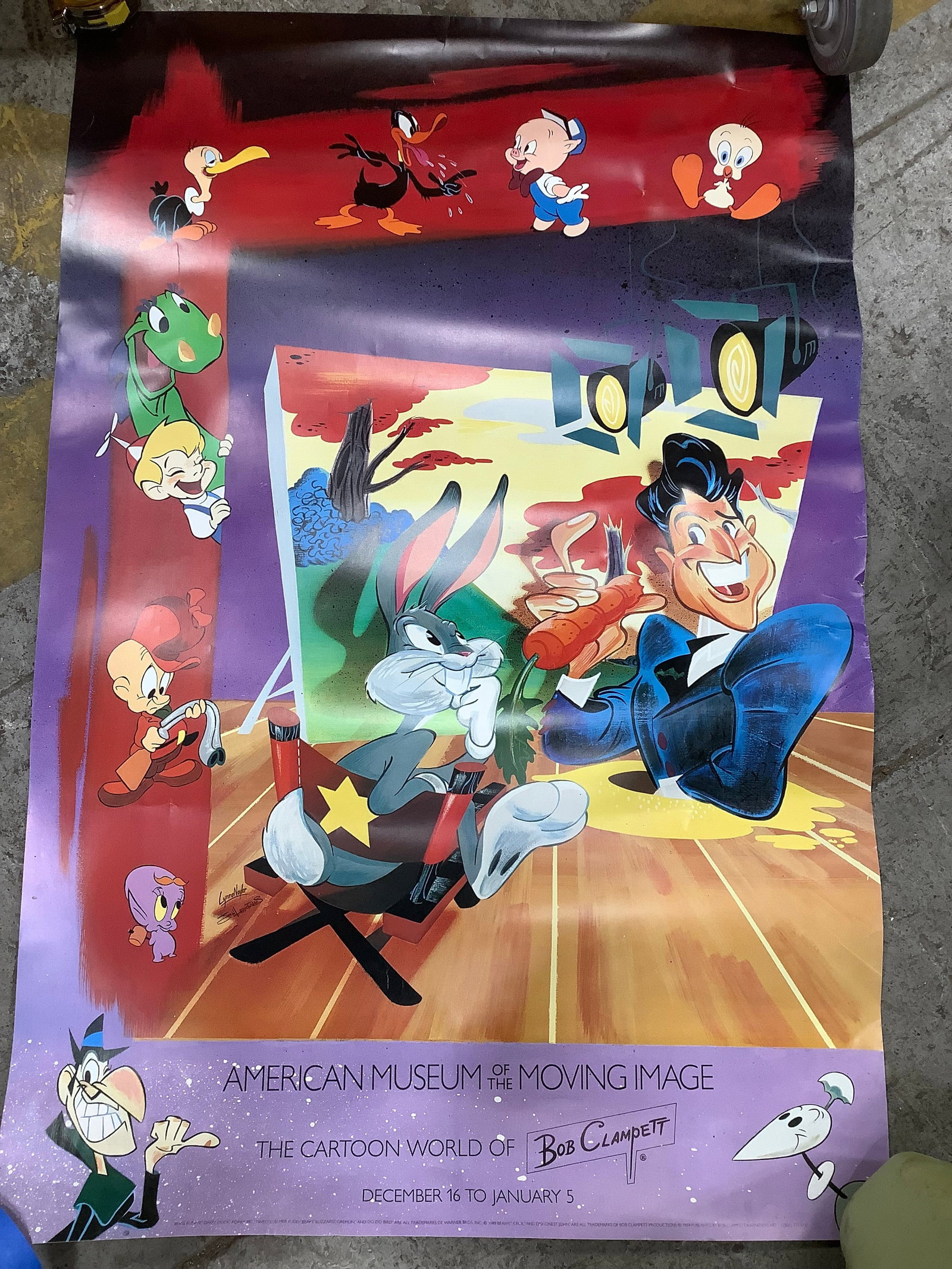 The Cartoon World of Bob Clampett poster(24inx36in) (1 of 1)