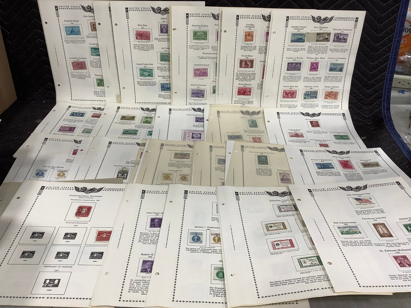 United States commemoratives stamps: United States commemoratives stamps
