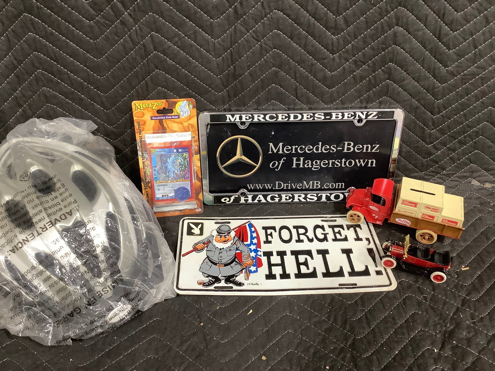 MetaZoo cards, Ford diecast collectible, Forget Hell license plate, and more: MetaZoo cards, Ford diecast collectible, Forget Hell license plate, and more