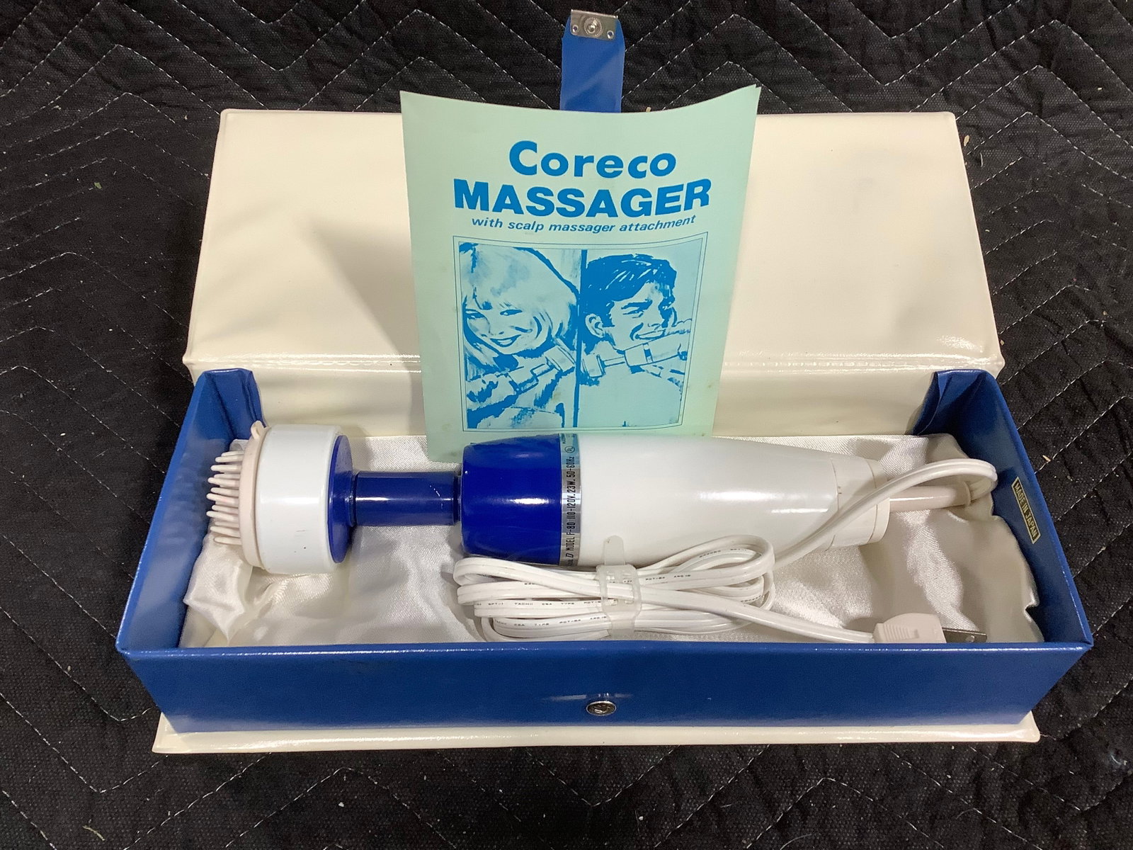 Vintage Coreco scalp massager: Vintage Coreco scalp massager