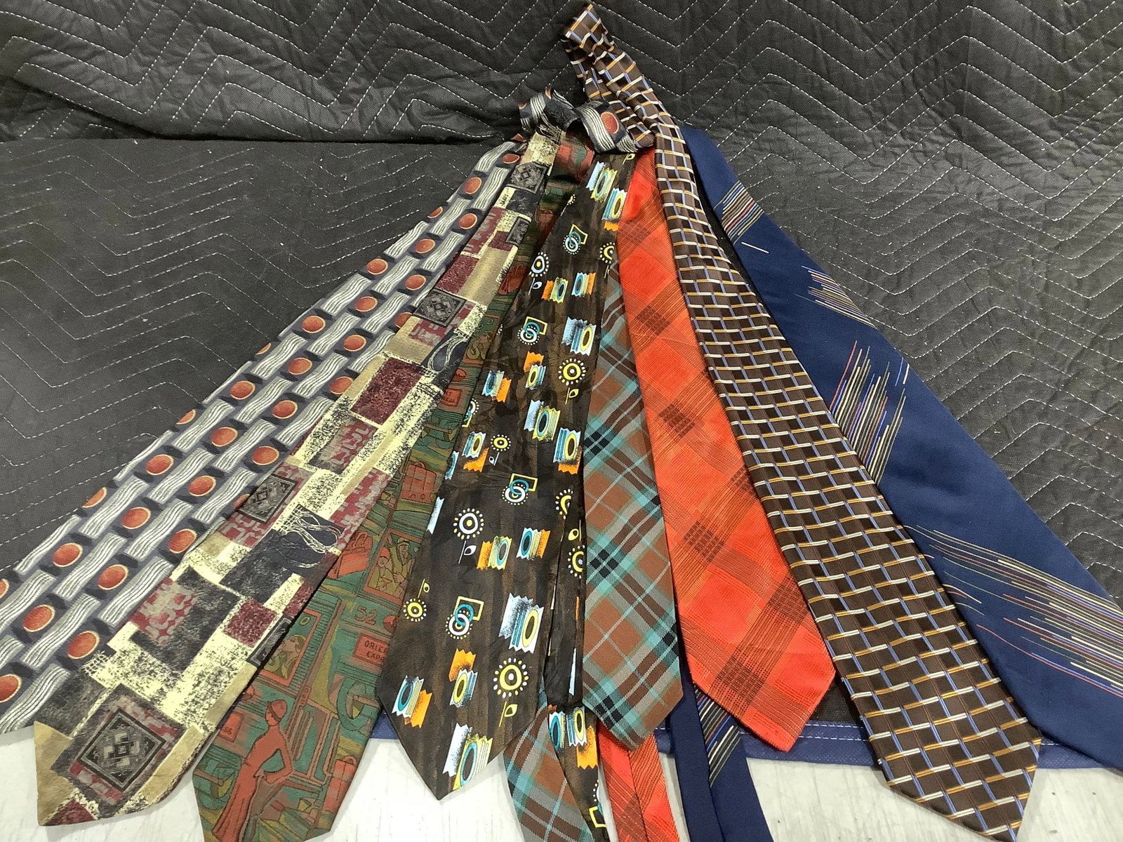 French, italian, german silk ties (1 of 1)