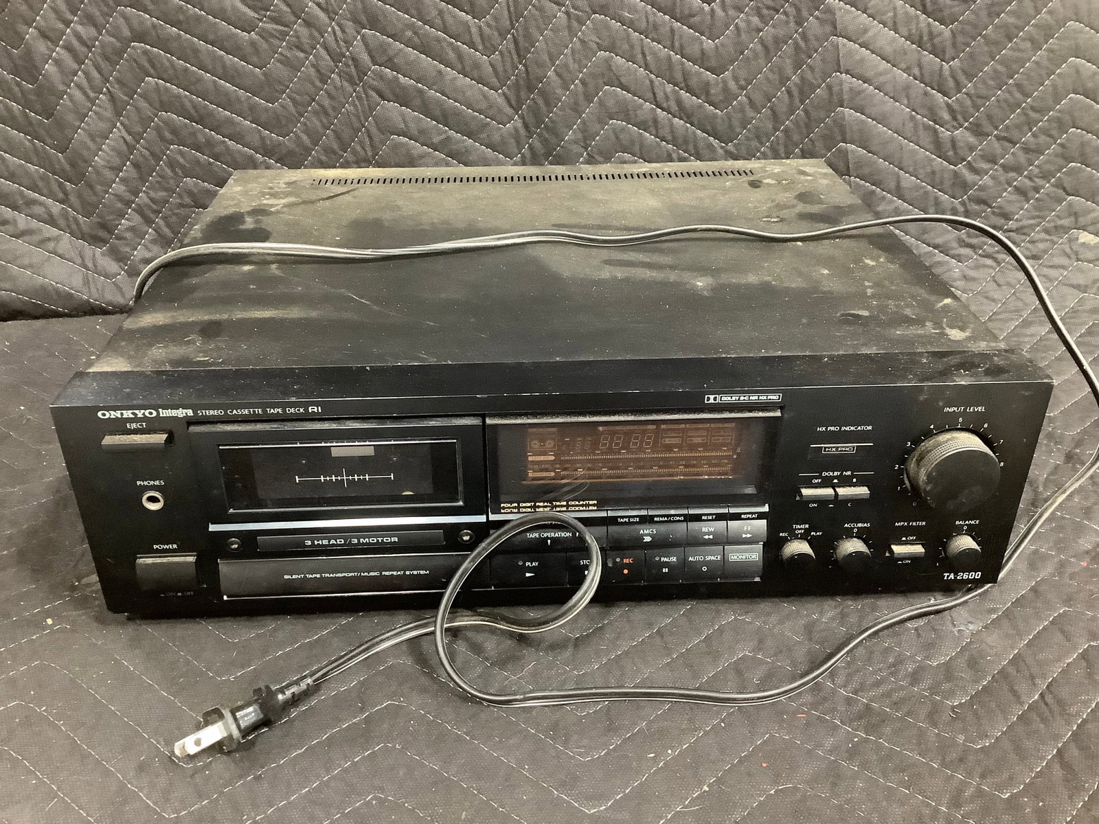 Onkyo stereo casette tape deck (1 of 1)