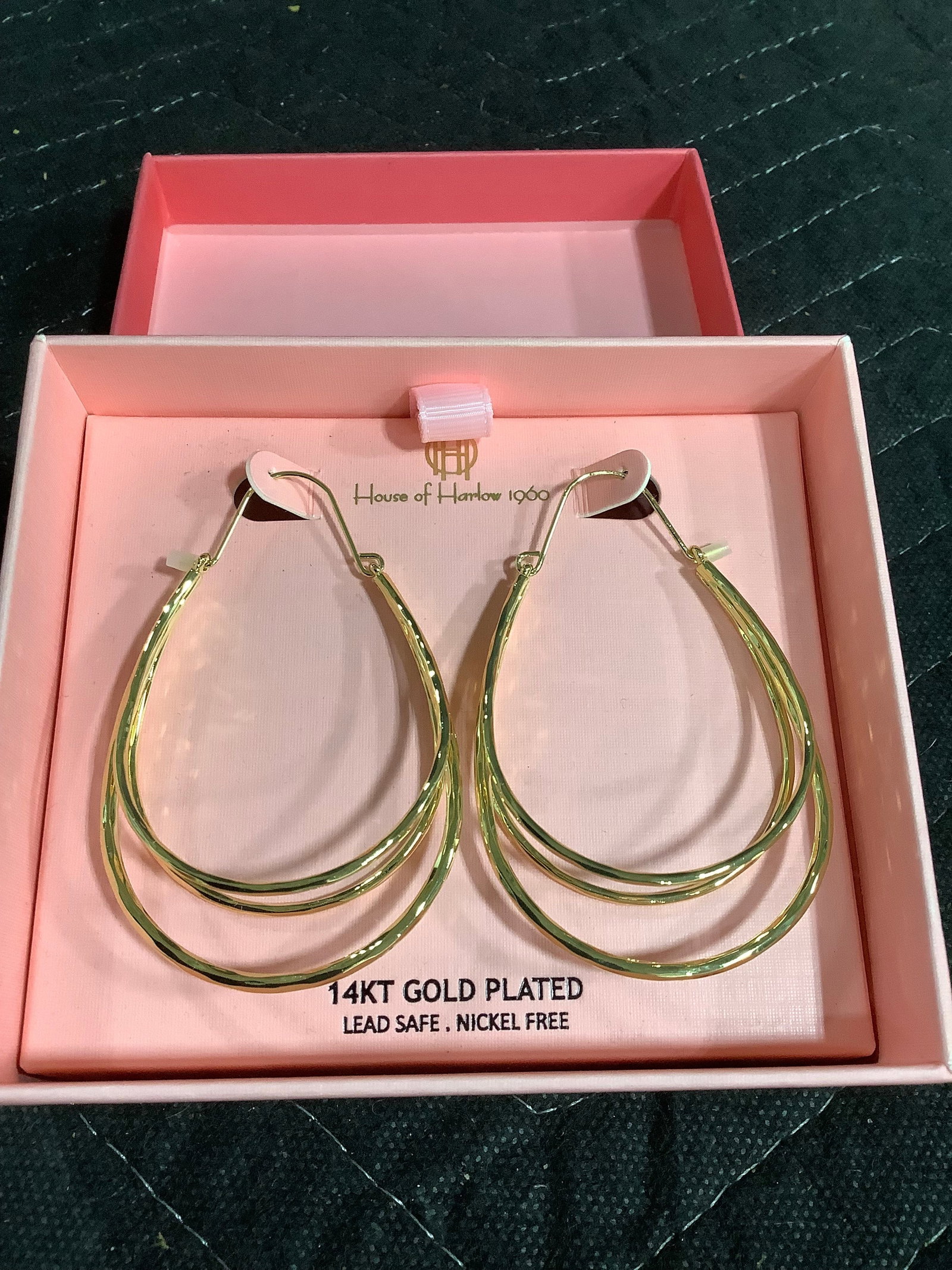 14kt gold plated earrings: 14kt gold plated earrings