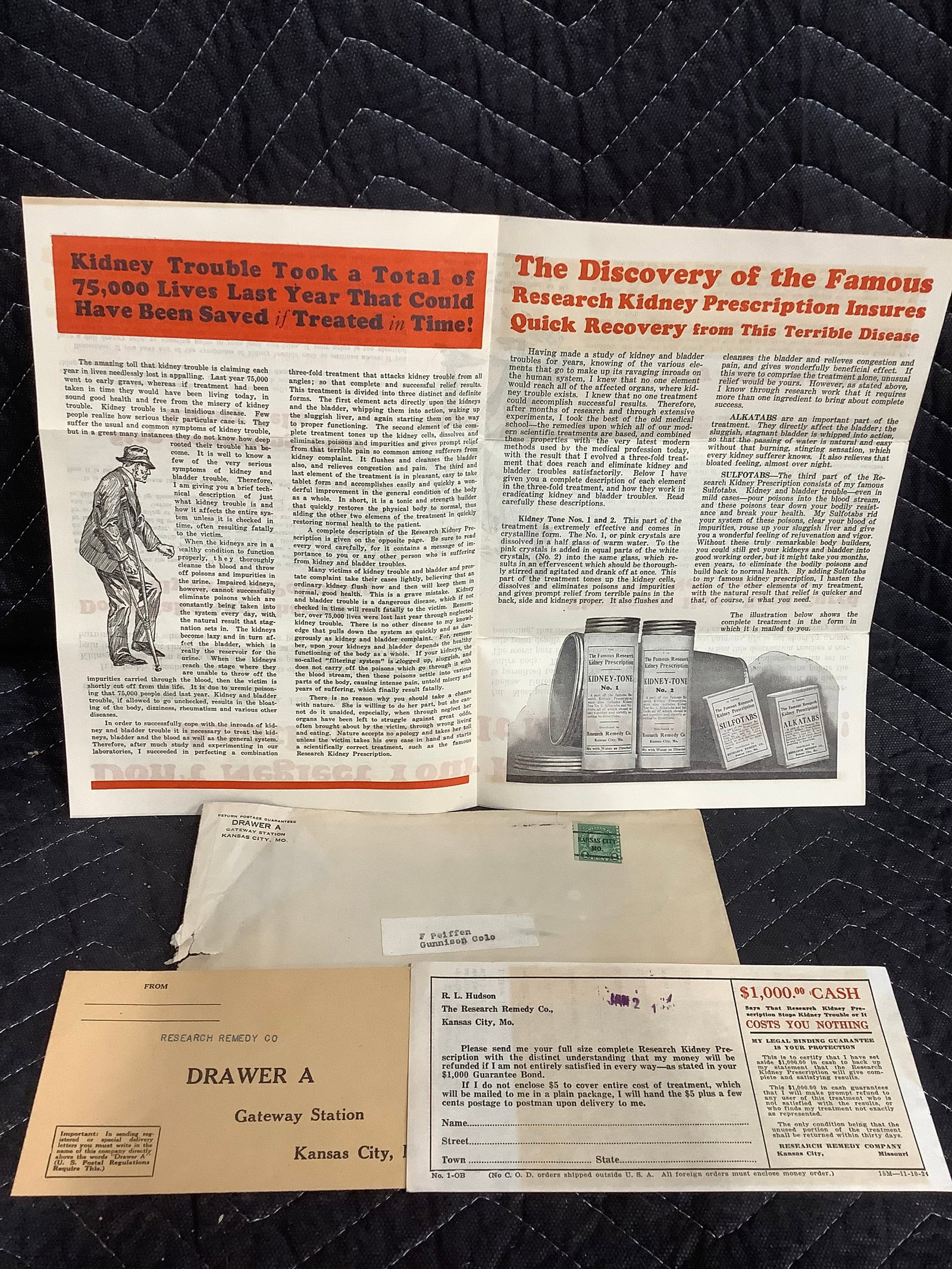 Early Medical Remedy Ephemera (1 of 1)