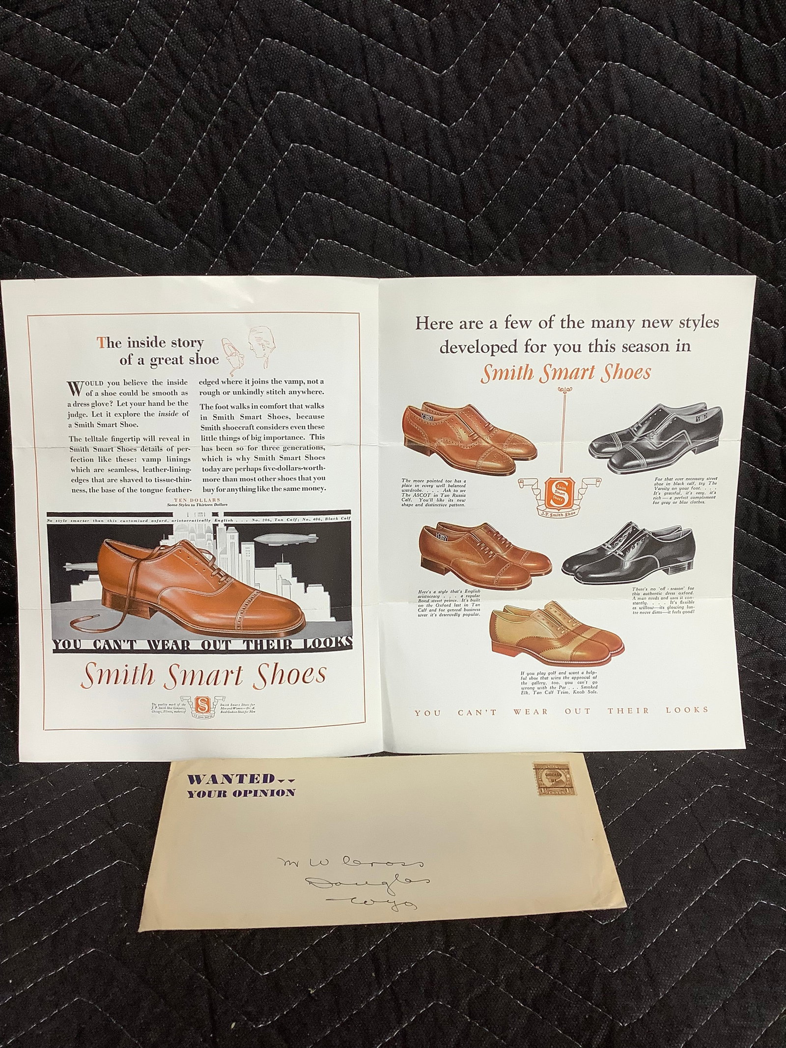 Early Shoe Advertisement and Request for Opinion Ephemera (1 of 1)