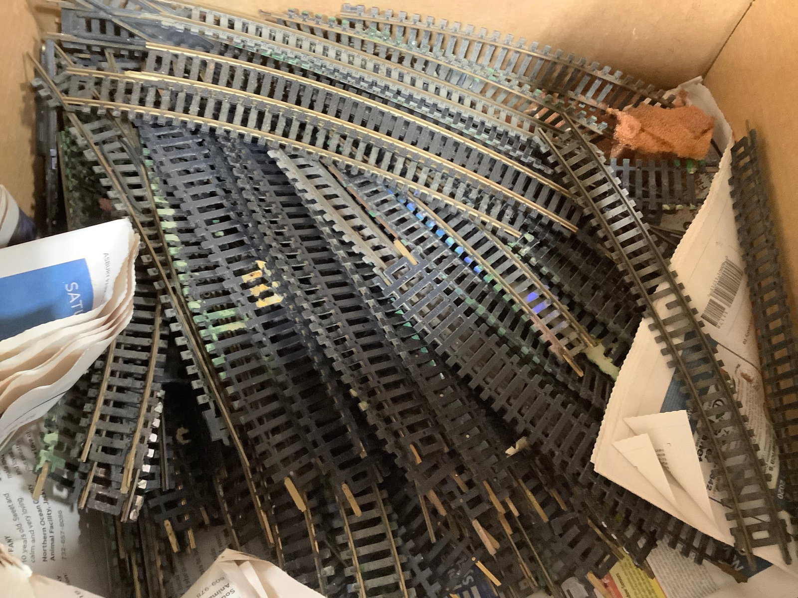 Vintage Toy Train Tracks (1 of 1)