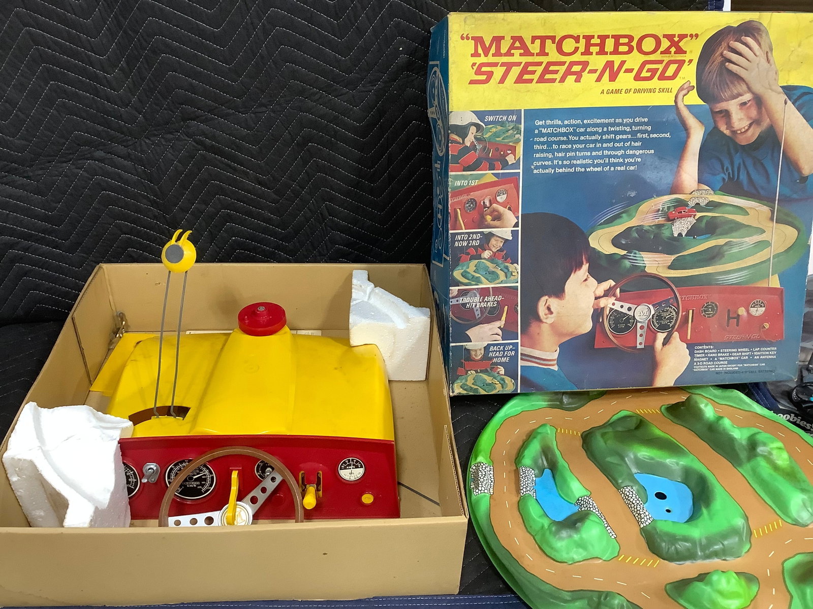Vintage Matchbox Steer-N-Go Driving Game (1 of 1)
