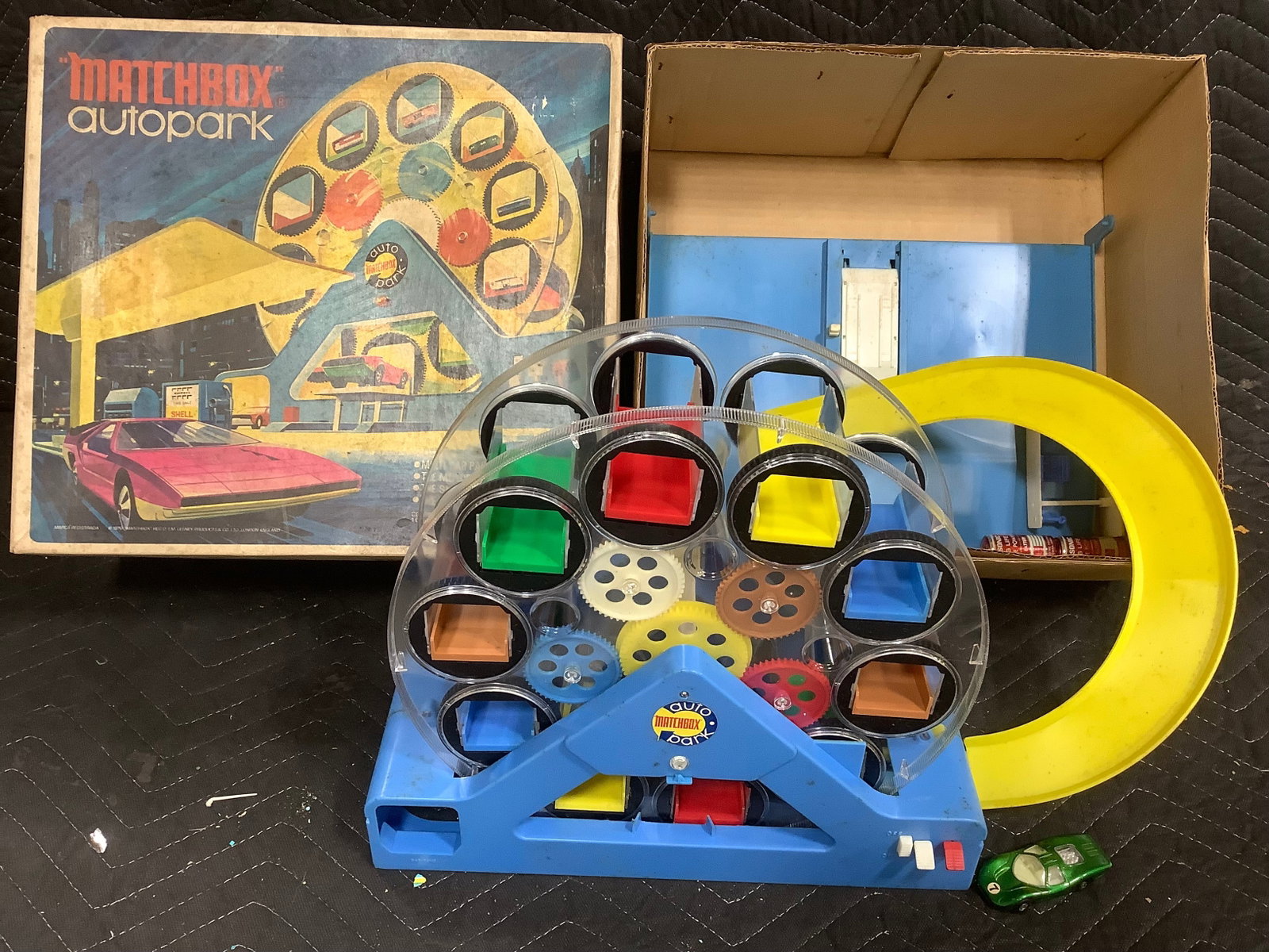 Vintage Matchbox Autopark Toy Set (1 of 1)