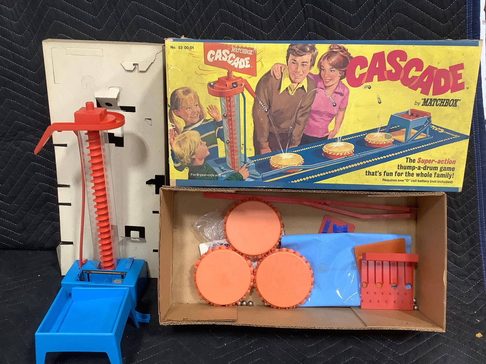 Vintage Matchbox Cascade Drum Game (1 of 1)