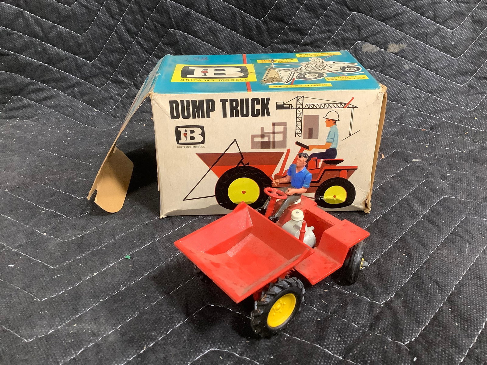 Vintage Britains LTD Dump Truck Diecast Model (1 of 1)