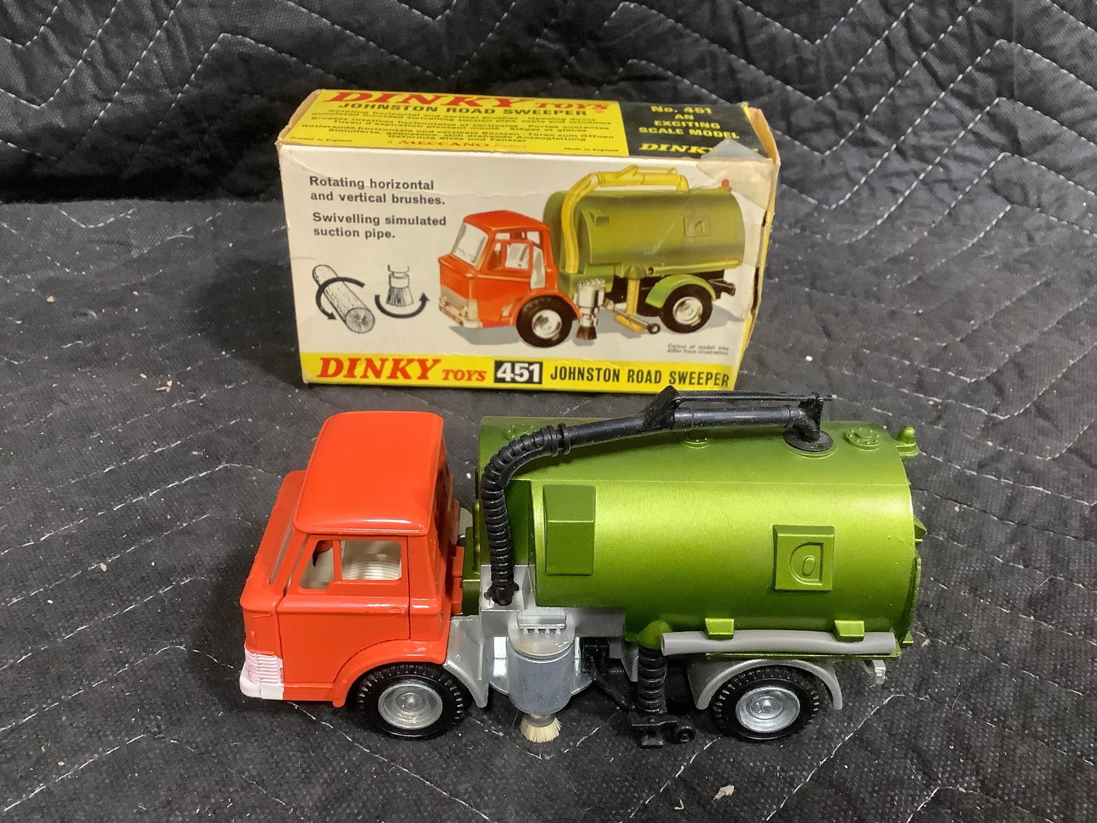 Dinky Toys Johnston Road Sweeper Diecast Model (1 of 1)