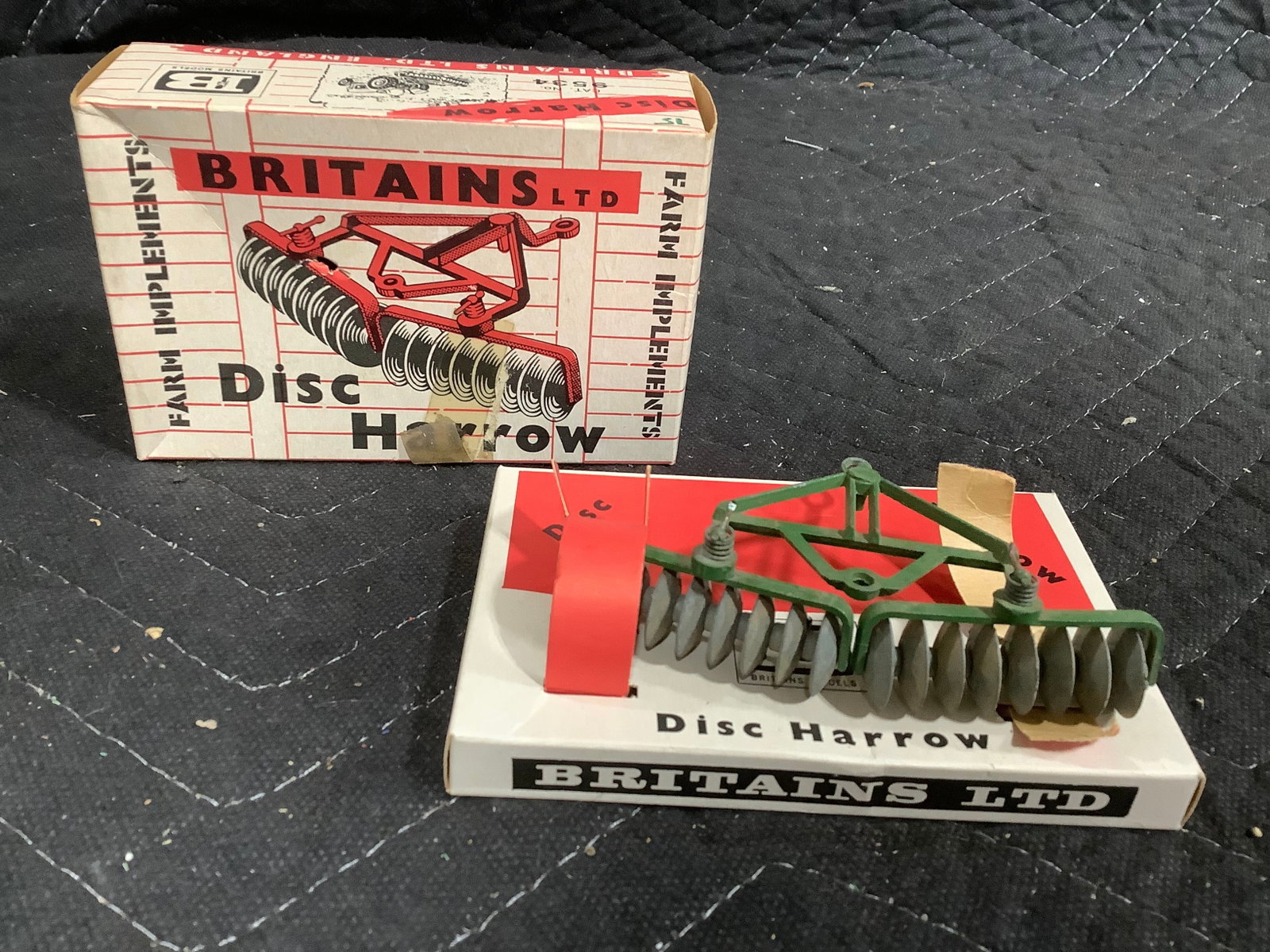 Britains LTD Disc Harrow Diecast Model (1 of 1)