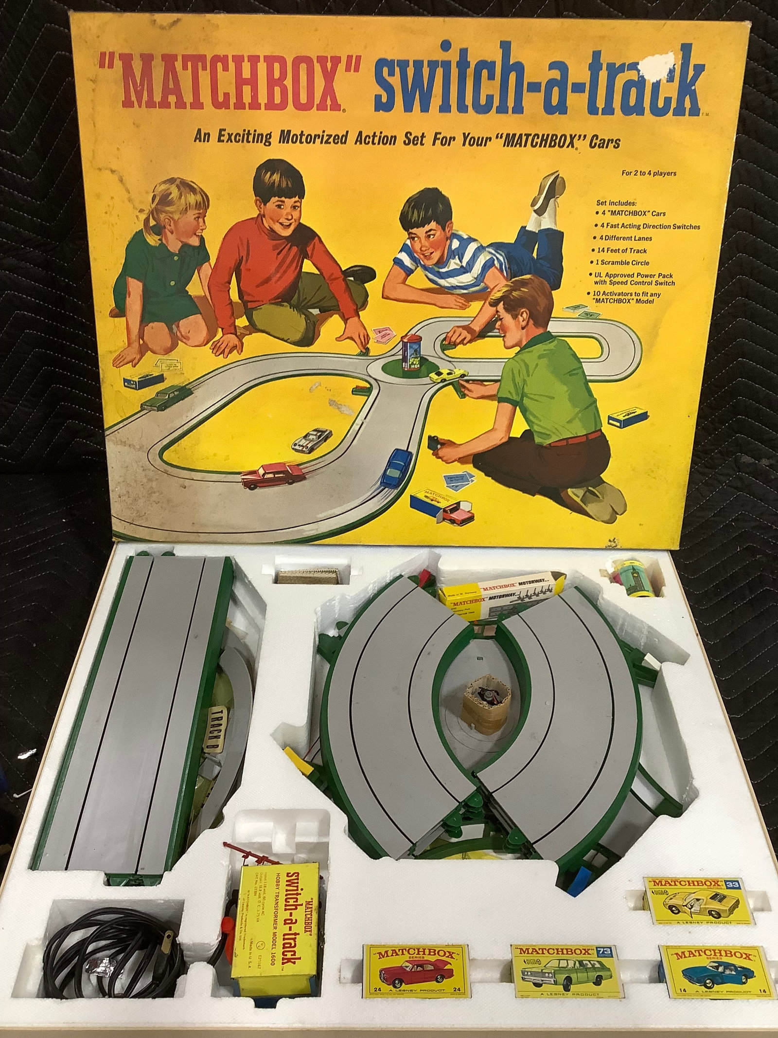Matchbox Switch-A-Track Toy Set (1 of 1)