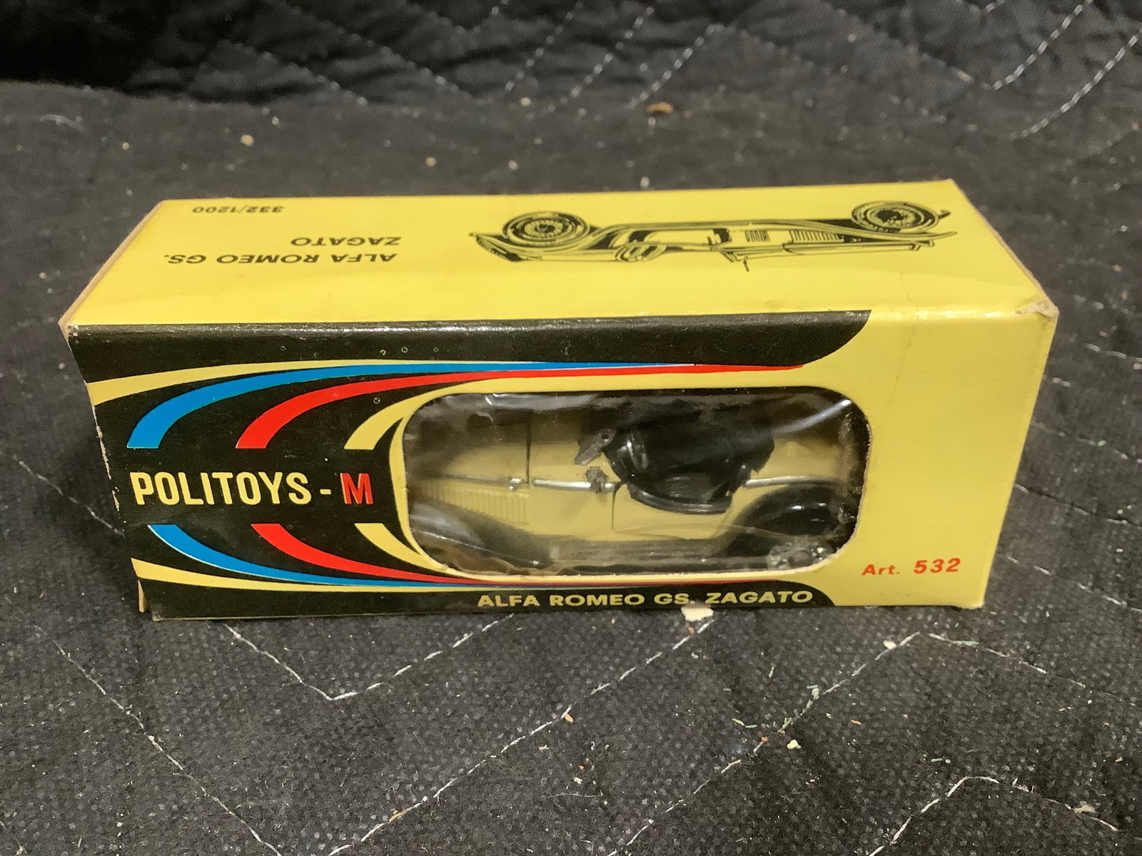 Vintage Alfa Romeo GS. Zagato Diecast Model (1 of 1)